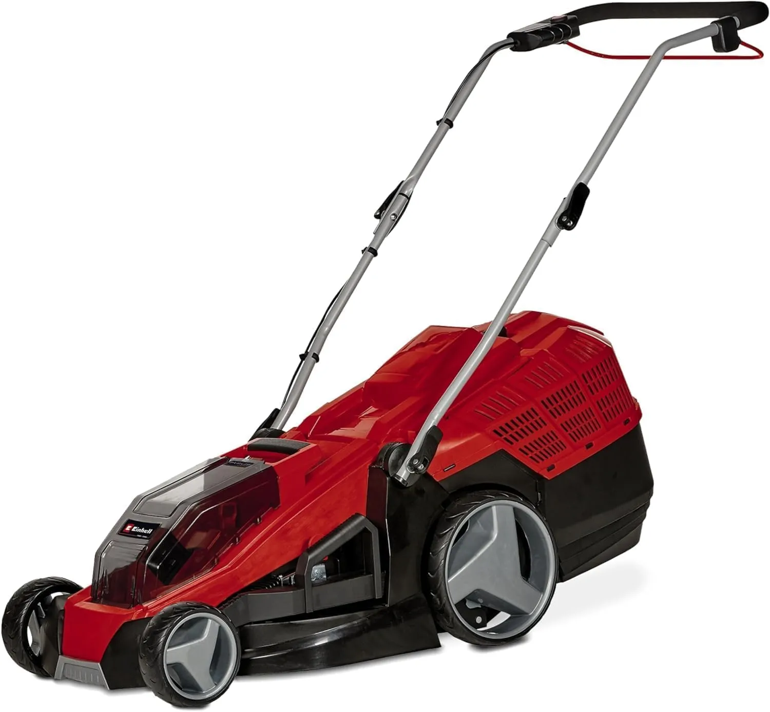Einhell Akku-Rasenmäher GE-cm 36/43 Li M-Solo Power X-Change (36 V, 43 cm Schnittbreite, bis 600 m², Brushless, Mulchfu…