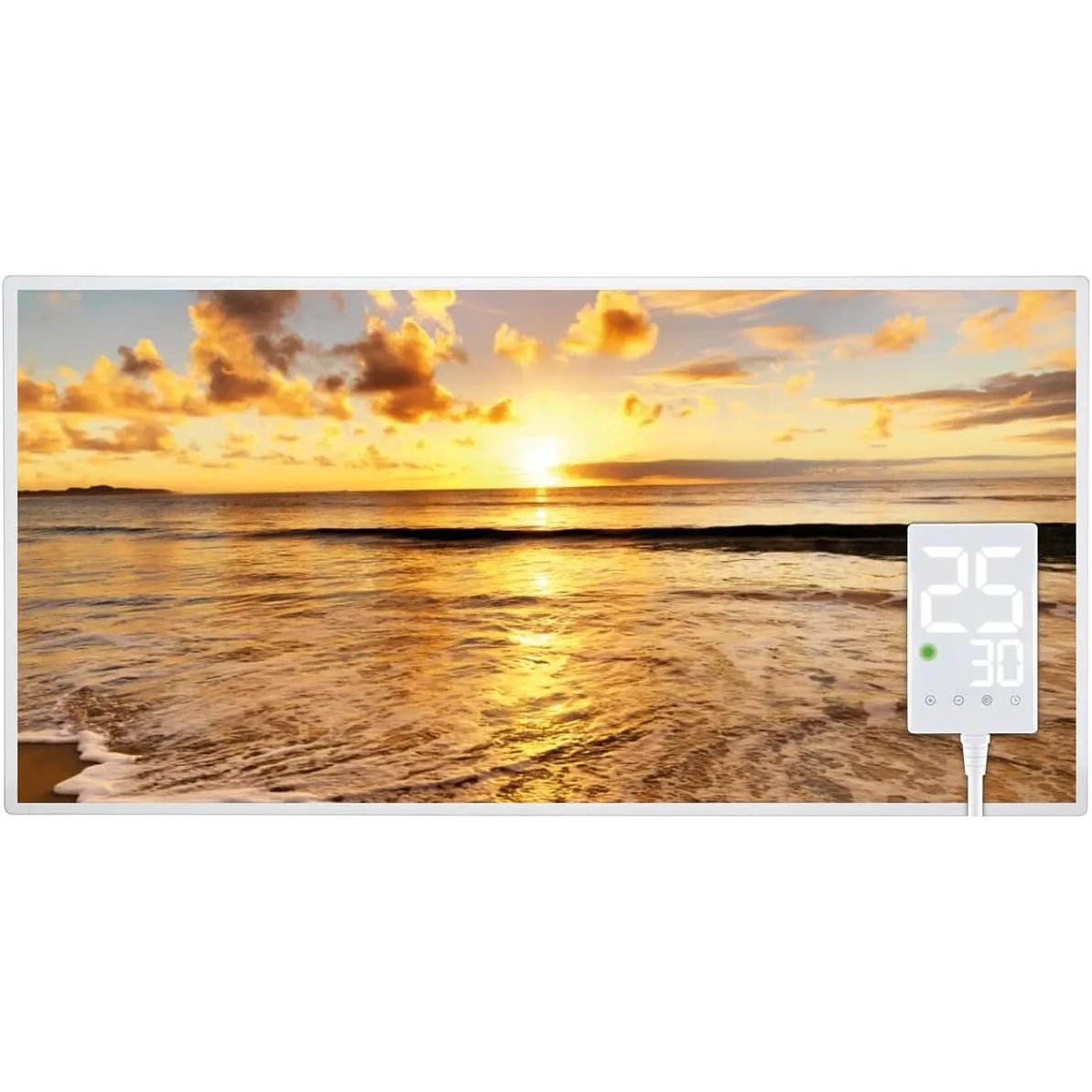 Heidenfeld Infrarotheizung HF-HP105 (800 Watt, Strand)