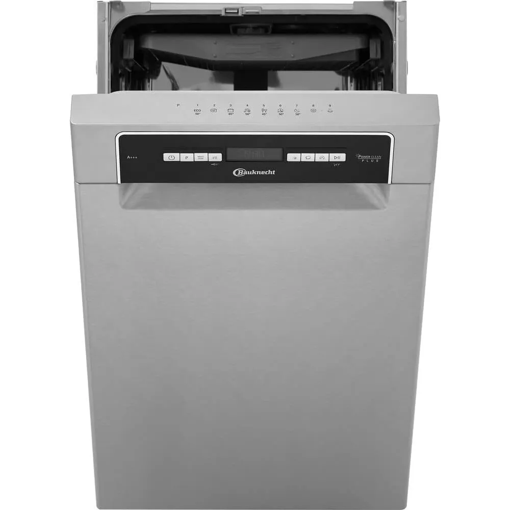 Bauknecht BSUO 3O33 PF X Unterbau Geschirrspüler 45 cm/ 10 Maßgedecke/PowerClean/ActiveDry/Besteckschublade/Hygieneprog…