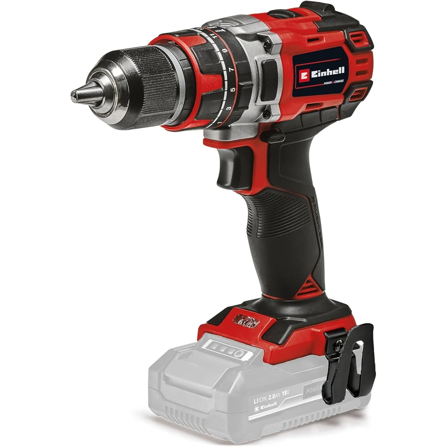 Einhell Professional Akku-Schlagbohrschrauber TP-CD 18/50 Li-i BL Solo | PXC | 18 V | Brushless | 50 Nm | Schlagbohrfun…