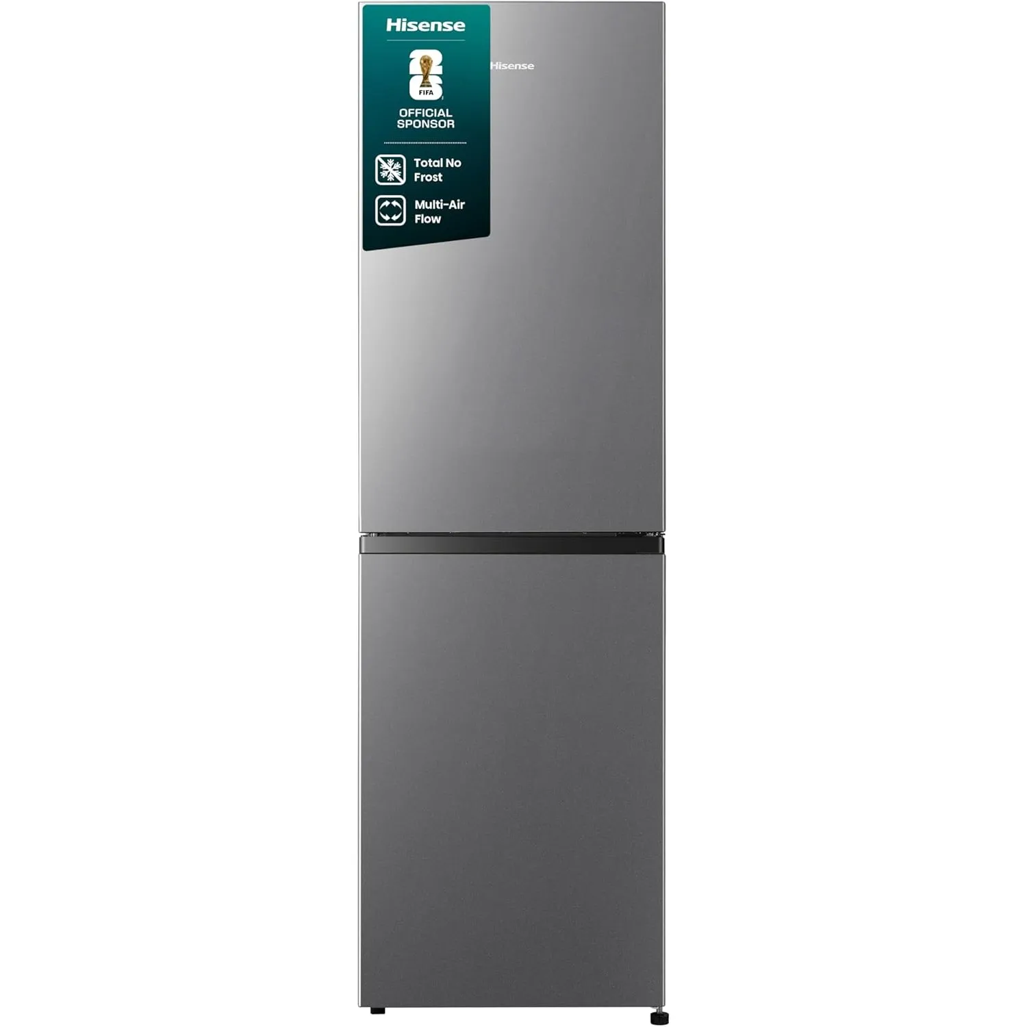 Hisense RB327N4AD2 Kühl-Gefrierkombination/ NoFrostPlus/ Multiflow 360°/ HolidayMode/ FreshZone/ 182,4 cm/ Kühlteil 171…