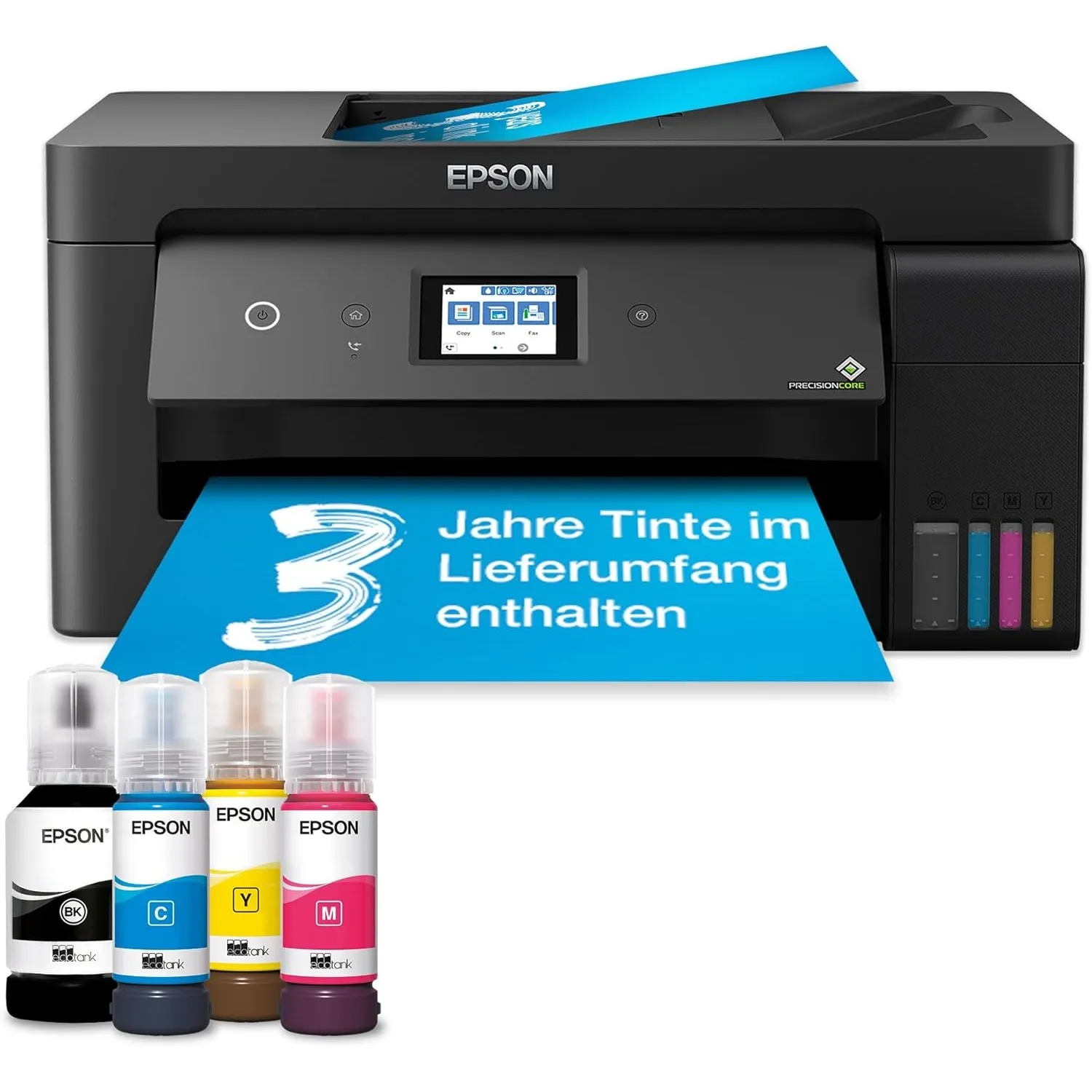 Epson EcoTank ET-15000 Tintentankdrucker | für Zuhause & kleine Büros | WLAN | A3+ | Drucken, Kopieren, Scannen, Faxen …