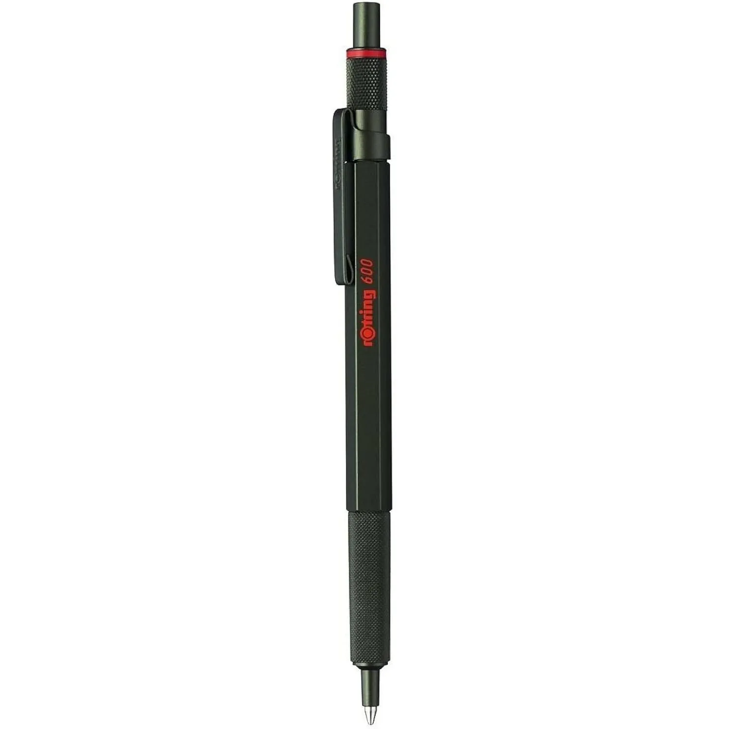 rOtring 600 Kugelschreiber | mittlere Spitze | Schwarze Tinte | Grüner Schaft | nachfüllbar