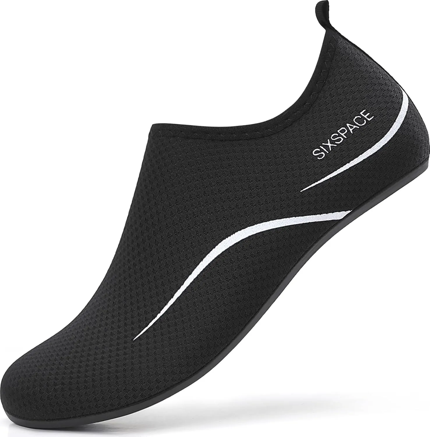 Sixspace Herren Damen Badeschuhe Wasserschuhe Aquaschuhe Strandschuhe Schnell Trocknend Slip on Breathable Schwimmschuh…