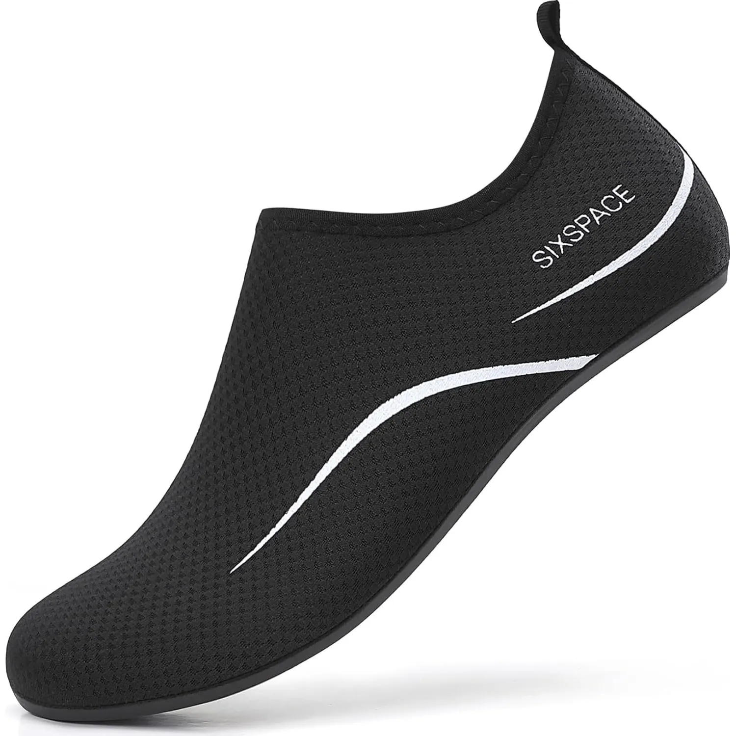 Sixspace Herren Damen Badeschuhe Wasserschuhe Aquaschuhe Strandschuhe Schnell Trocknend Slip on Breathable Schwimmschuh…