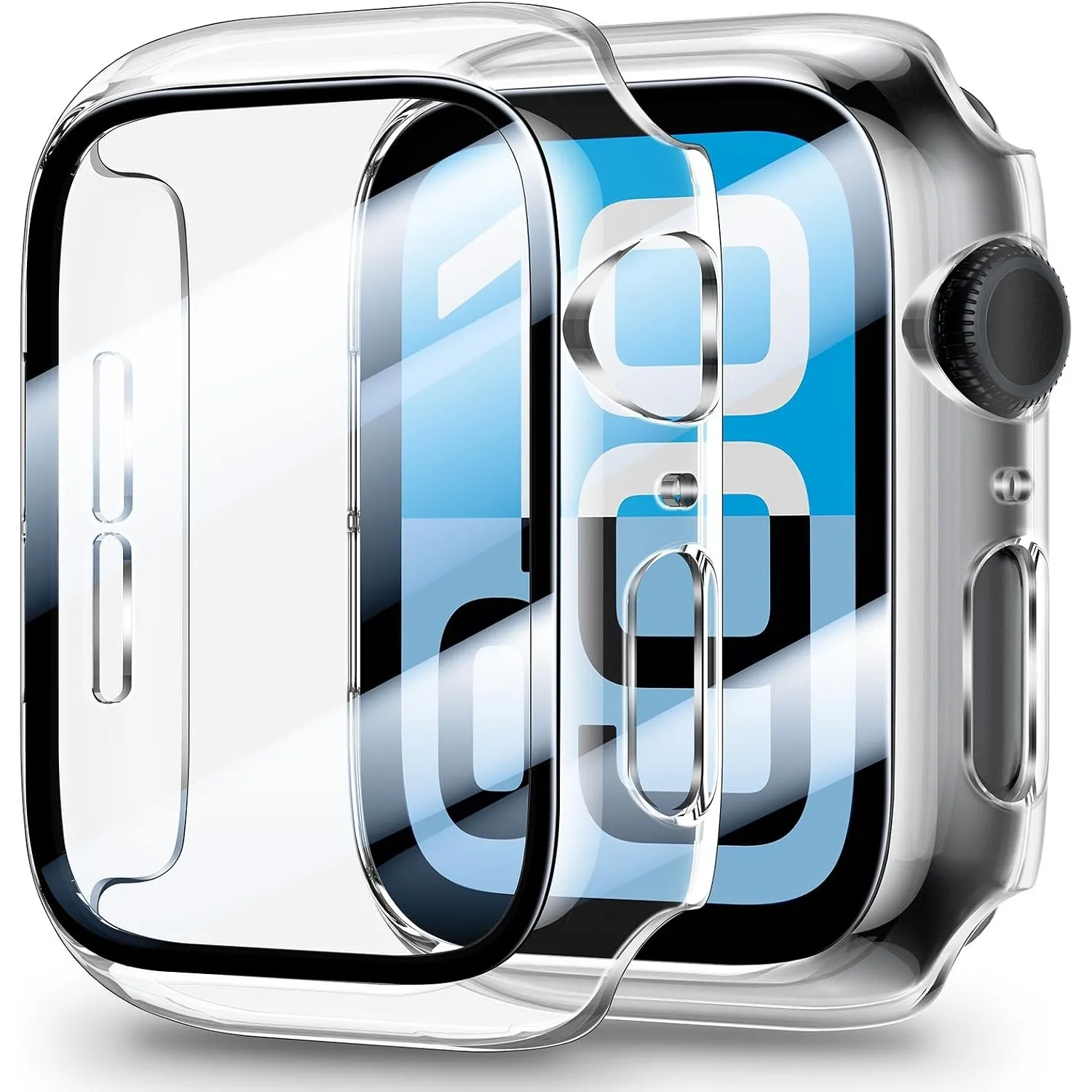 LK Schutzhülle Kompatibel mit Apple Watch SE3/SE2/SE & Series 6/5/4 44mm