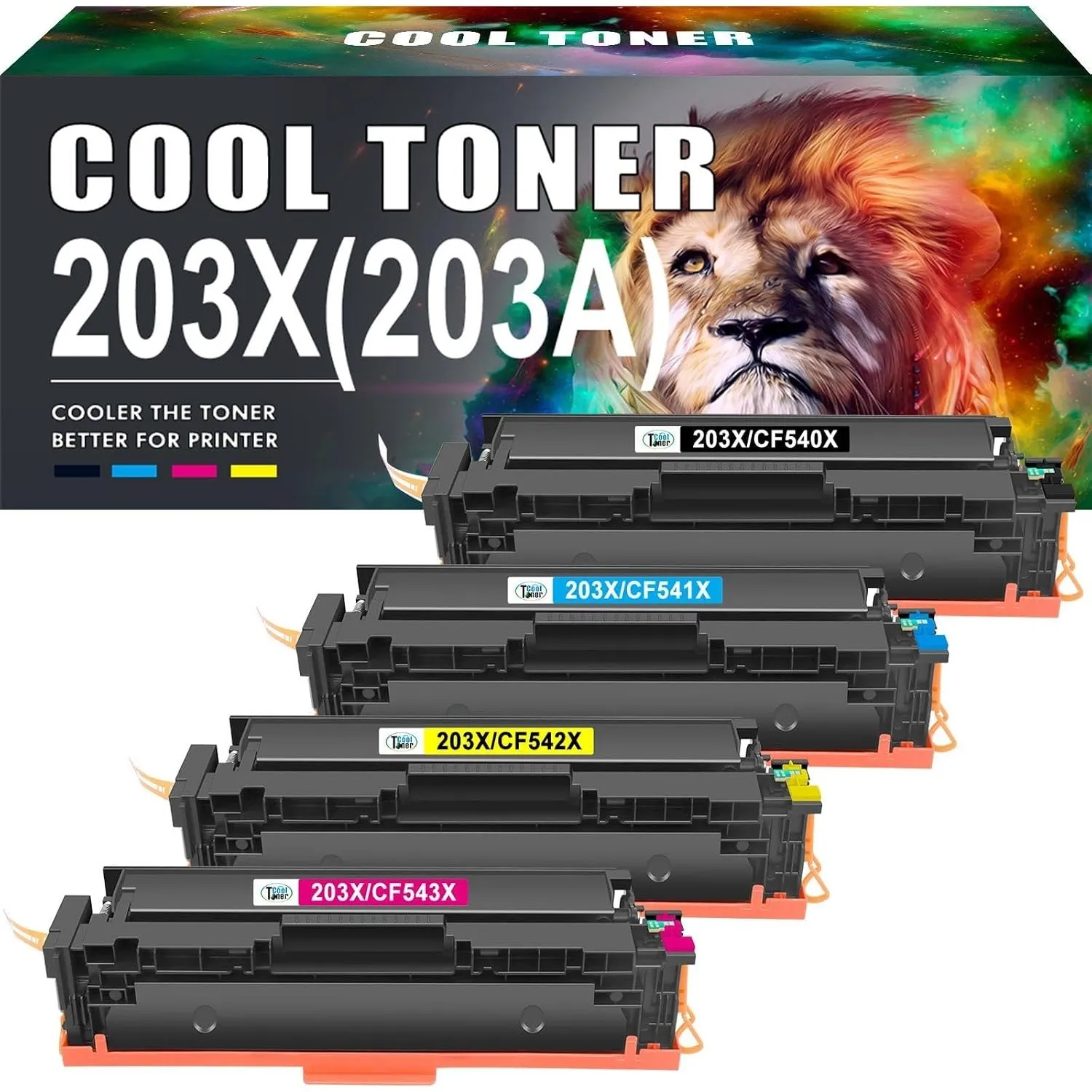 203X 203A Kompatibel für HP Color LaserJet Pro M281fdw Toner