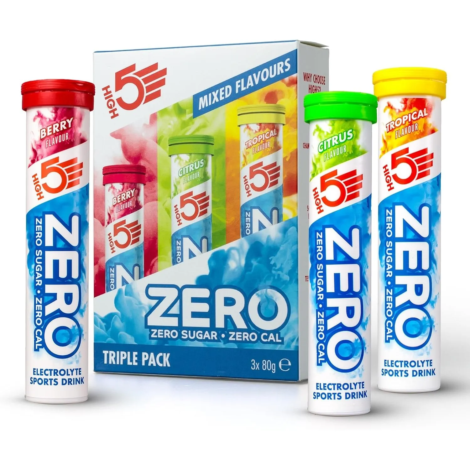 HIGH5 ZERO Elektrolyte Ohne Zucker - Hydration Helper, Für Mehr Leistung und Wohlbefinden - Potassium Calcium Magnesium…