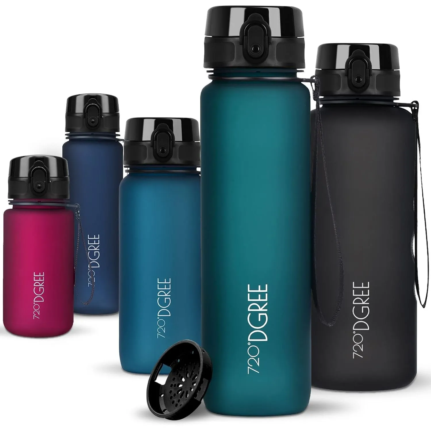 720°DGREE Trinkflasche ”uberBottle” – BPA-Frei, 6 Größen, über 40 Farben