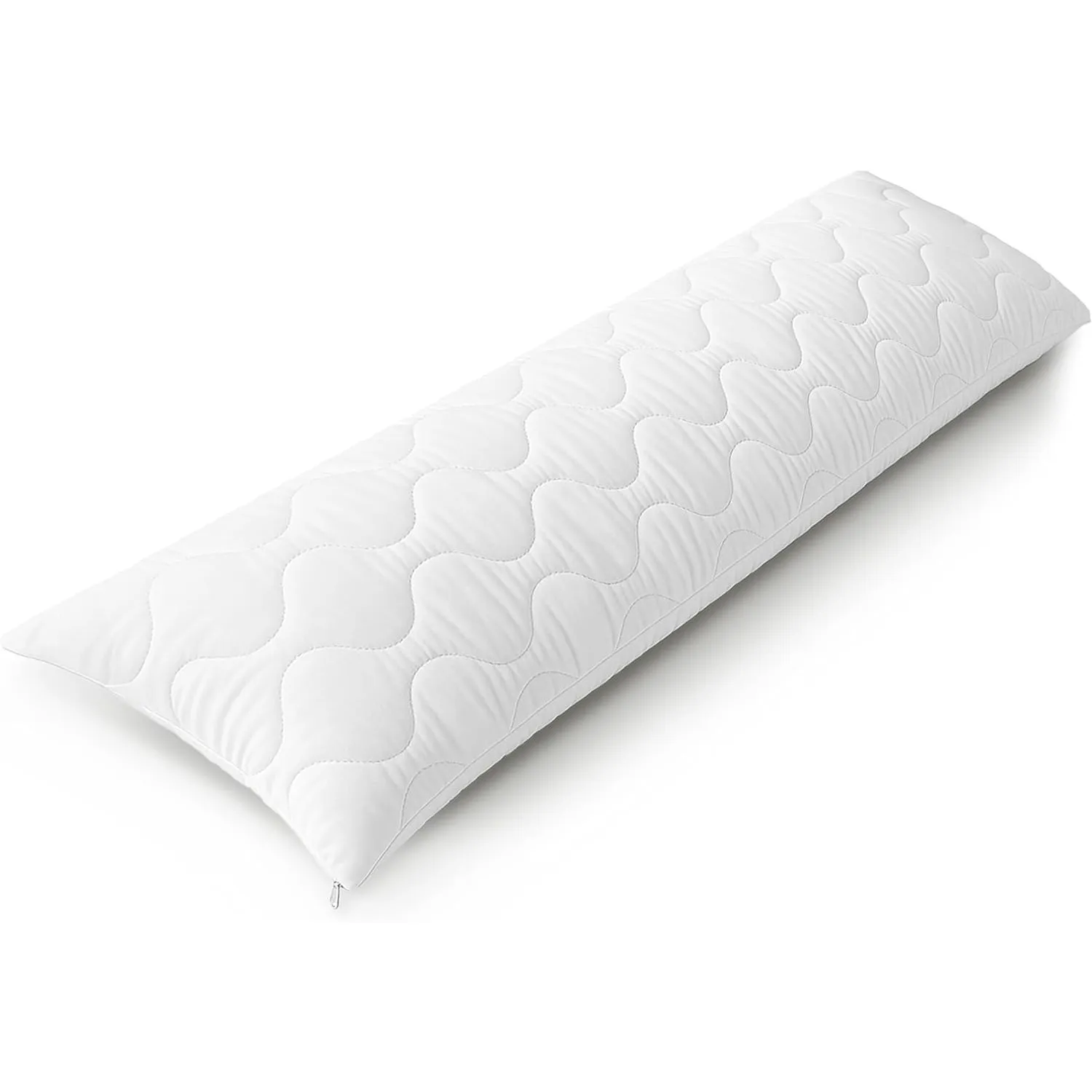 Siebenschläfer Seitenschläferkissen - Langes Kissen für Seitenschläfer - Body Pillow BZW Körperkissen mit Mikrofaser-Fü…
