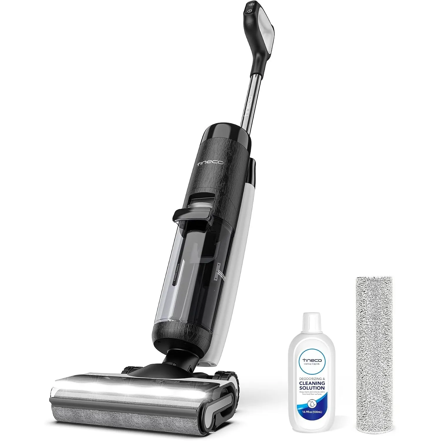 Tineco Floor One S7 Pro Nass Trockensauger Kabellos, Wischsauger 40min, Zentrifugal-Trocken, Doppelseitige Kantenreniun…