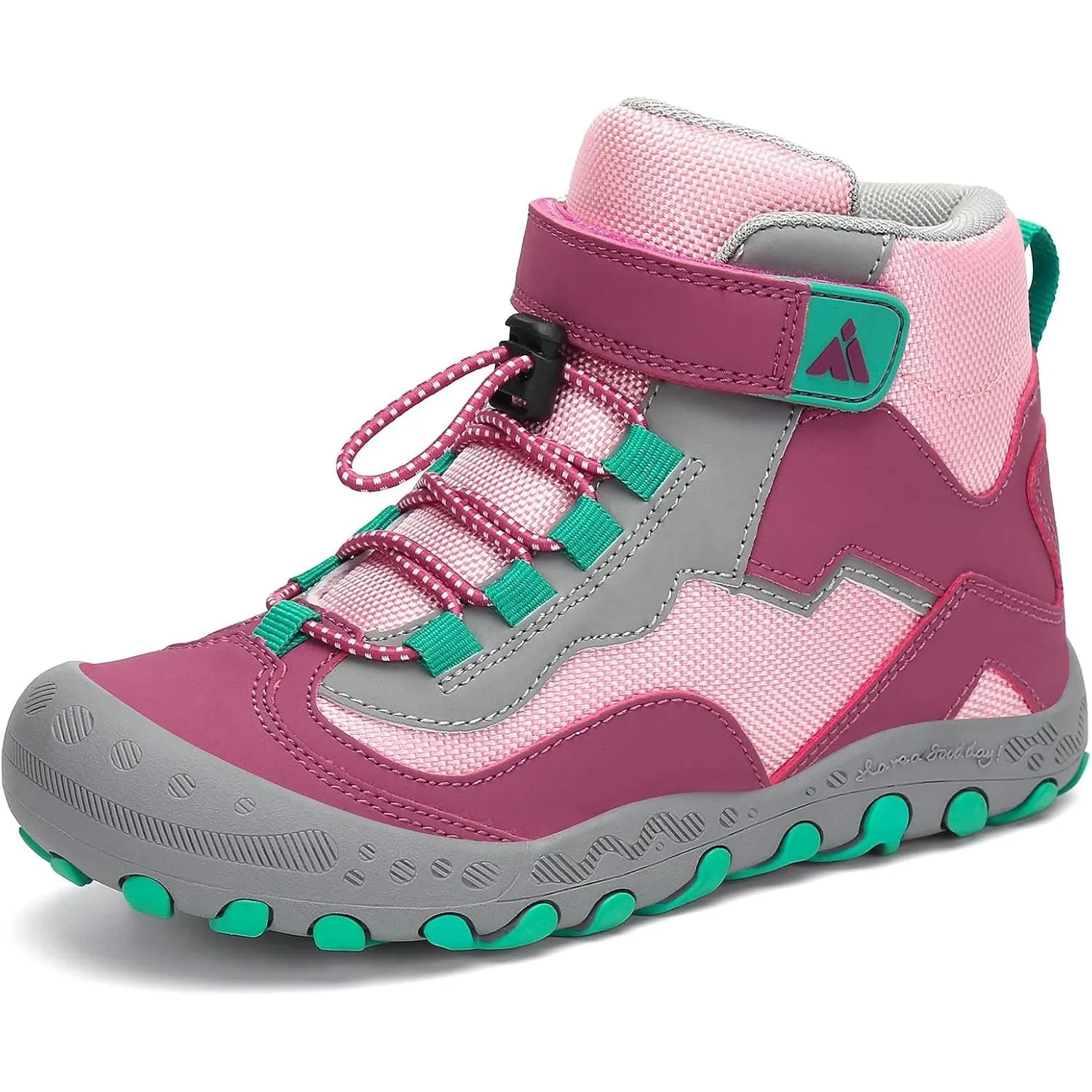 Mishansha Kinder Wanderschuhe rutschfest Trekkingschuhe Gr.24-28