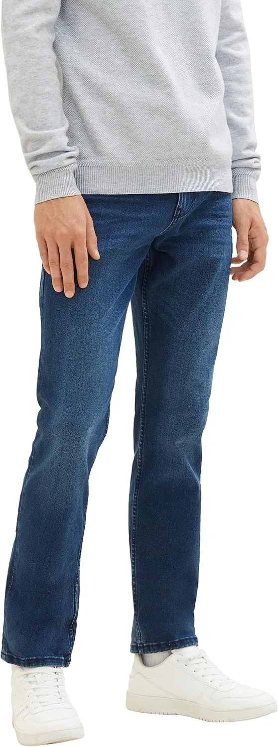 TOM TAILOR Herren Marvin Straight Jeans mit Stretch