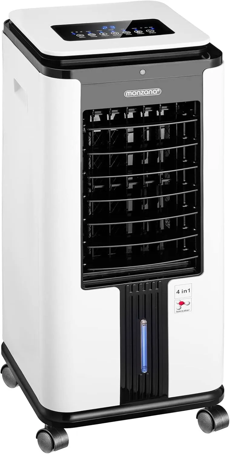 Air Conditioner 4-in-1 Remote Control 8 L Tank Timer Mobile Humidifier Fan Air Conditioner Ioniser Air Cooler