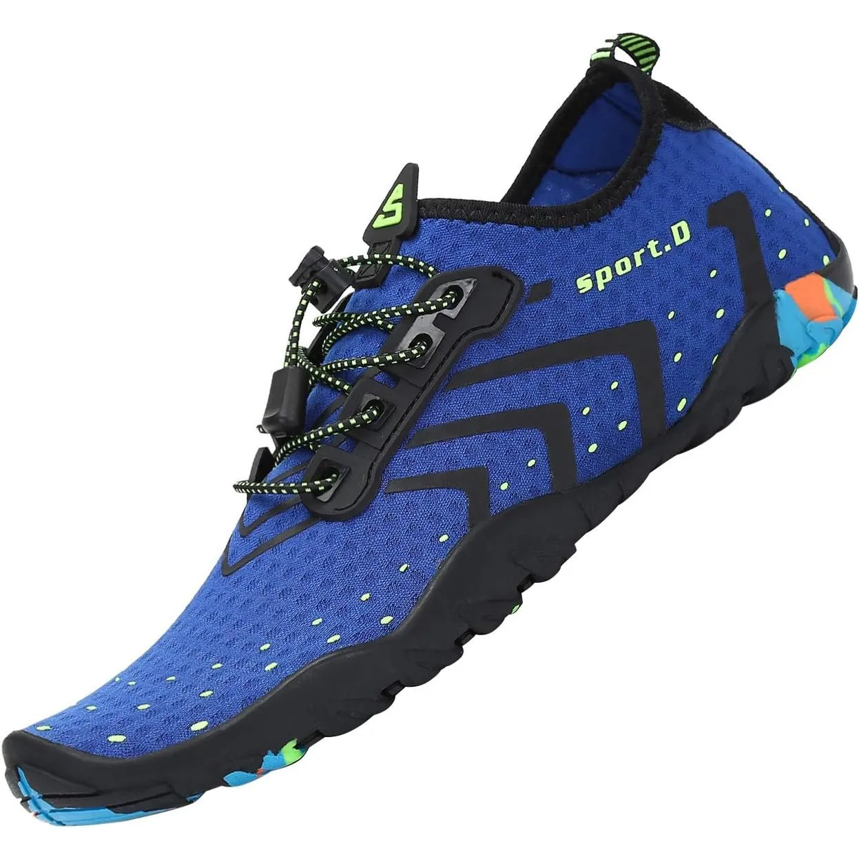SAGUARO Badeschuhe für Herren Damen - 7/9 Drainagelöcher Schnelltrocknende rutschfest, Gr 35-48