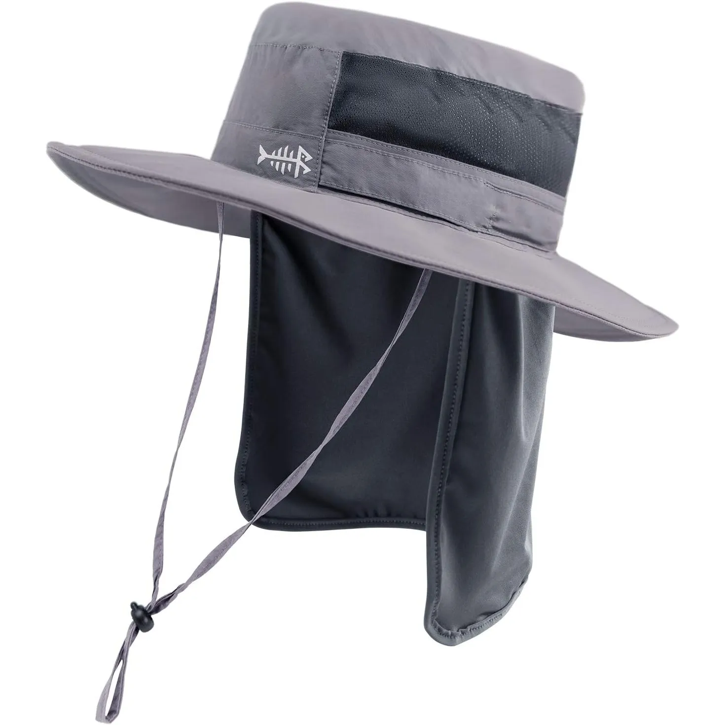 Bassdash Sonnenhut Fischerhut Bucket Hut UPF 50+ UV-Schutz Wasserdichter taktischer Angelhut mit breiter Krempe Einstel…