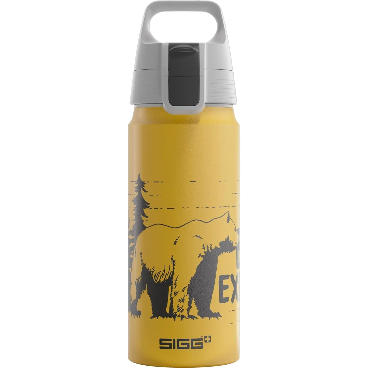 SIGG - Alu Trinkflasche Kinder - WMB ONE - Made in Switzerland - Für Kohlensäurehaltige Getränke Geeignet - Auslaufsich…