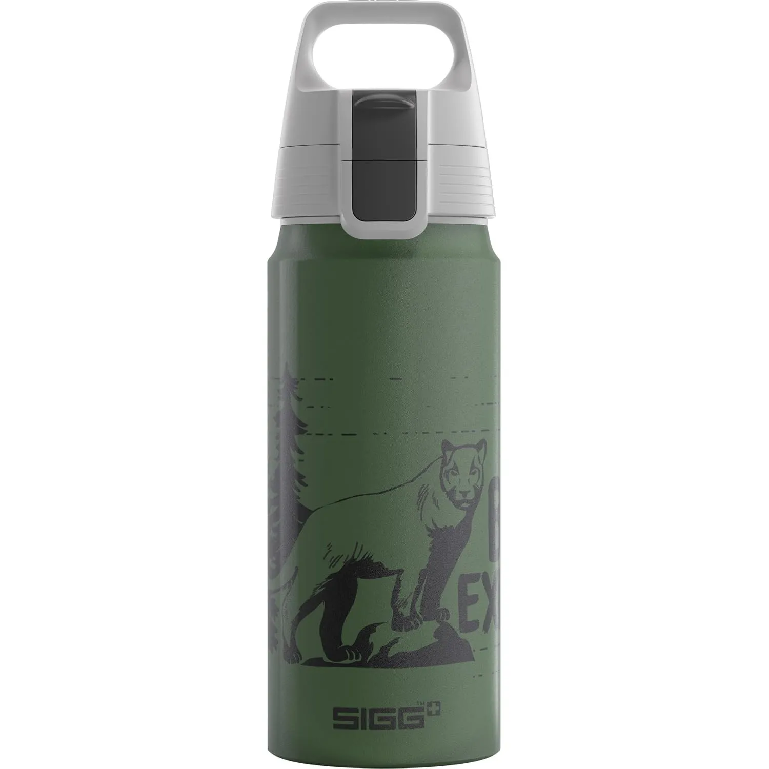 SIGG - Alu Trinkflasche Kinder - WMB ONE - Made in Switzerland - Für Kohlensäurehaltige Getränke Geeignet - Auslaufsich…