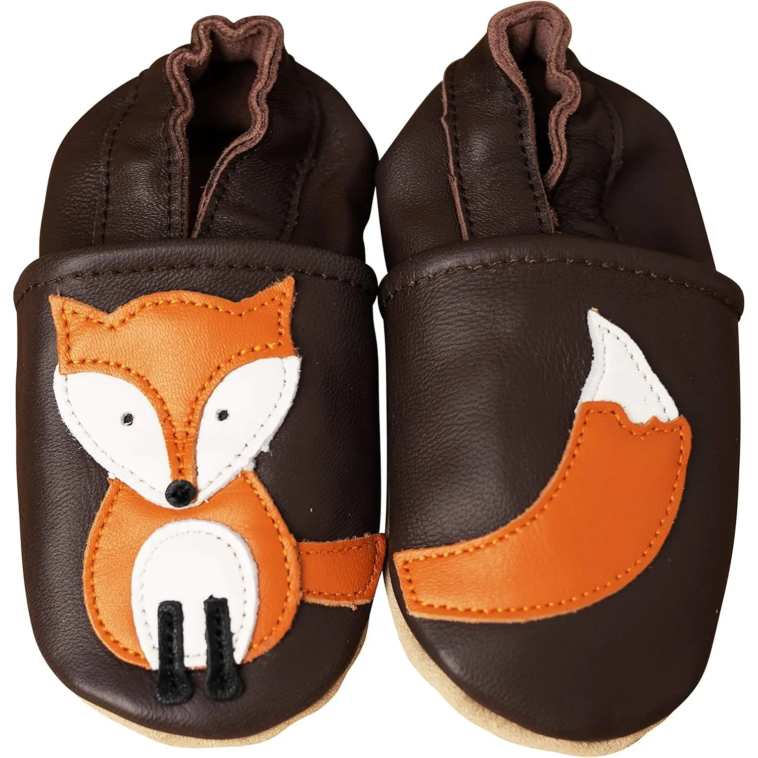 Krabbelschuhe - MARKENQUALITÄT VIELE Motive bis 4 Jahre Babyschuhe Leder Babyhausschuhe Lauflernschuhe Lederpuschen Hau…