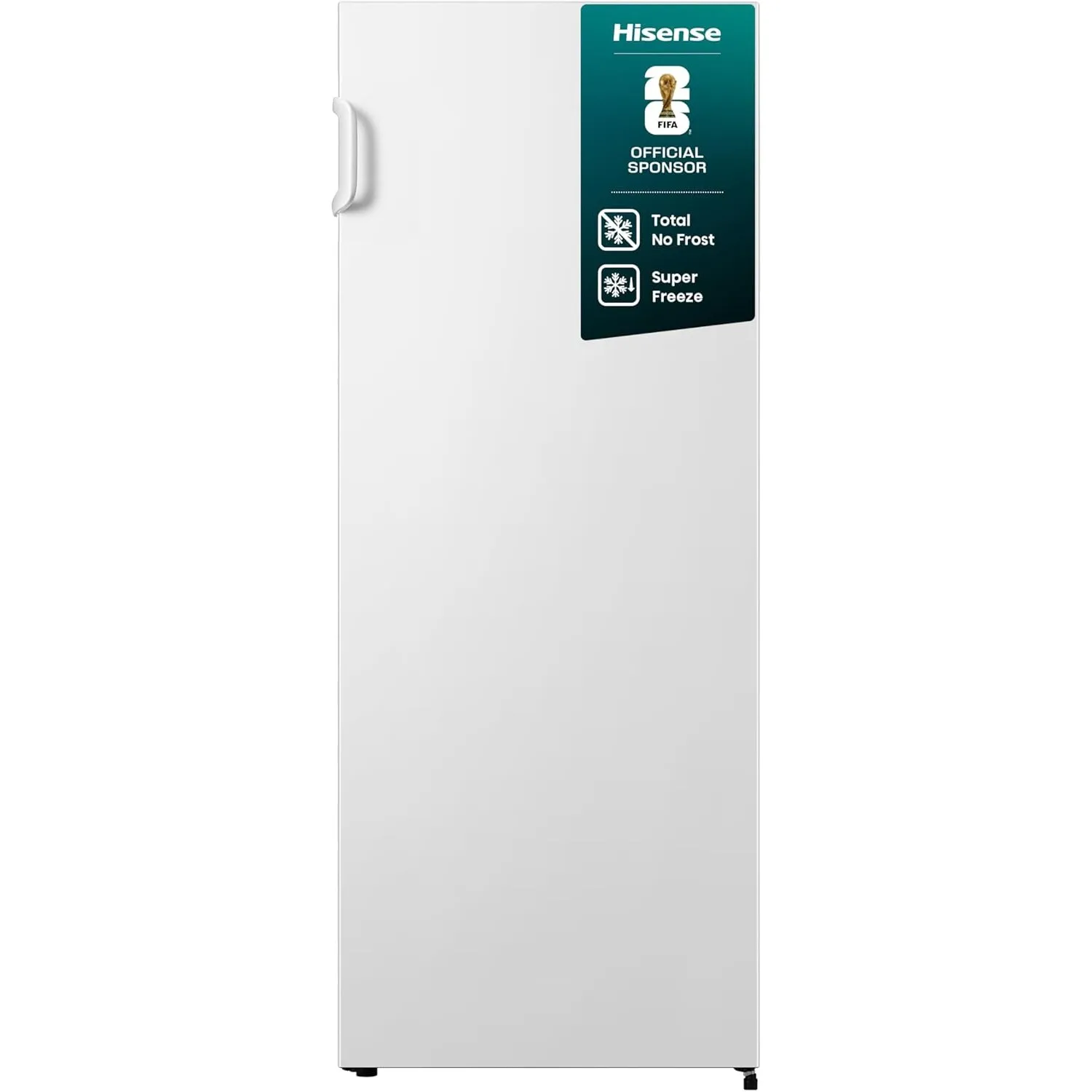 Hisense FV191N4AW2 Gefrierschrank/ TotalNoFrost/ SuperFreeze/ Türalarm/ Multiflow 360°/ BigBox/ 143,4 cm/ Gefrierteil 1…