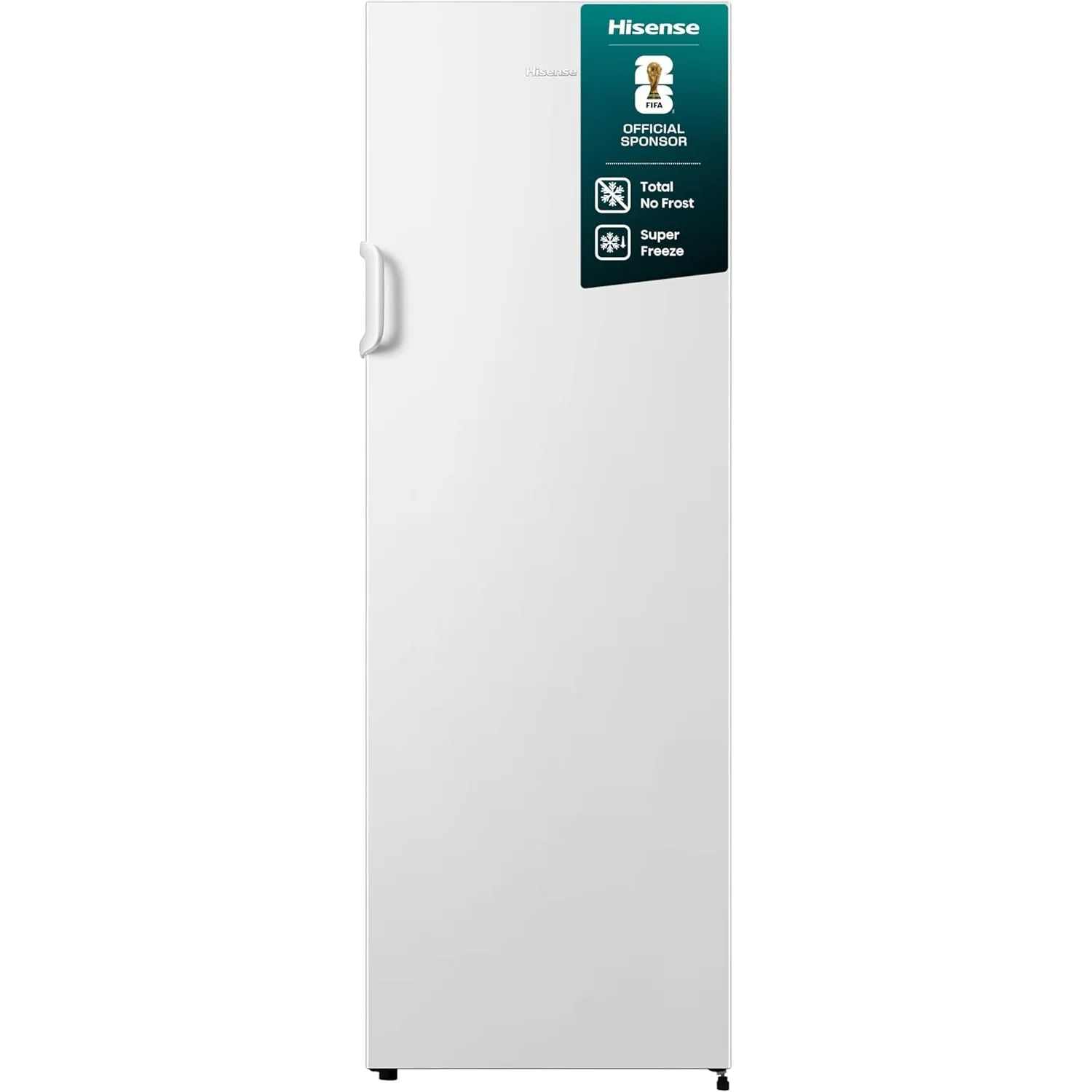Hisense FV245N4AW2 Gefrierschrank/ TotalNoFrost/ SuperFreeze/ Türalarm/ BigBox/ 169,1 cm/ Gefrierteil 194 l/ 41 dB/ 219…