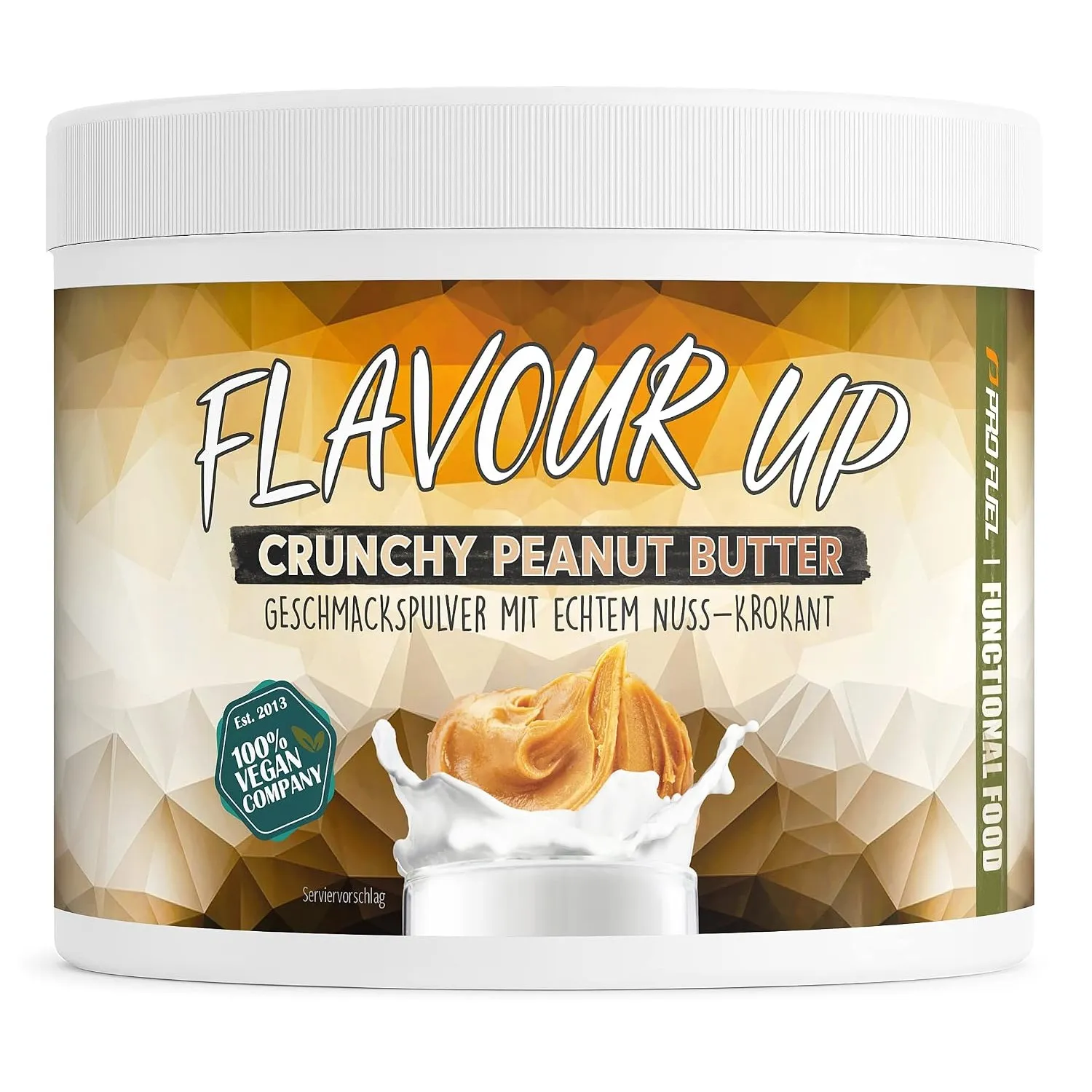 Geschmackspulver Crunchy Peanut Butter 250 g - Flavour Powder | Leckerer Geschmack und Süße - Nur 10 kcal pro Portion -…