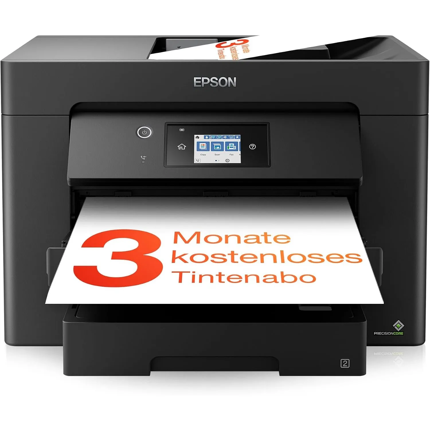 Epson Workforce WF-7830DTWF A3-Multifunktions-Tintenstrahldrucker mit Wireless und 3 Monaten kostenloser Tinte mit Read…