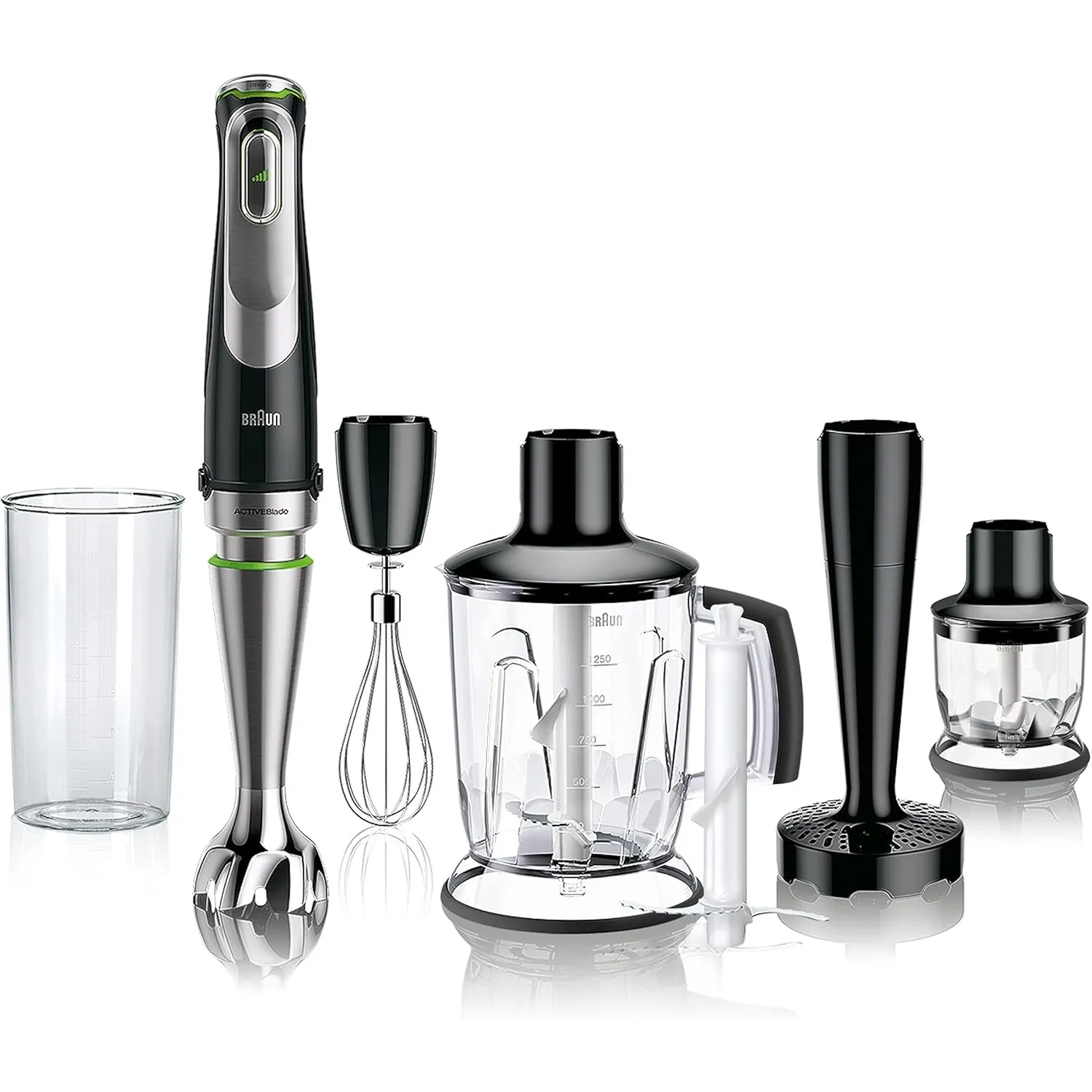 Braun MultiQuick 9 - Stabmixer mit SplashControl-Technologie, Präzise Geschwindigkeitsregelung, Active PowerDrive, Stan…