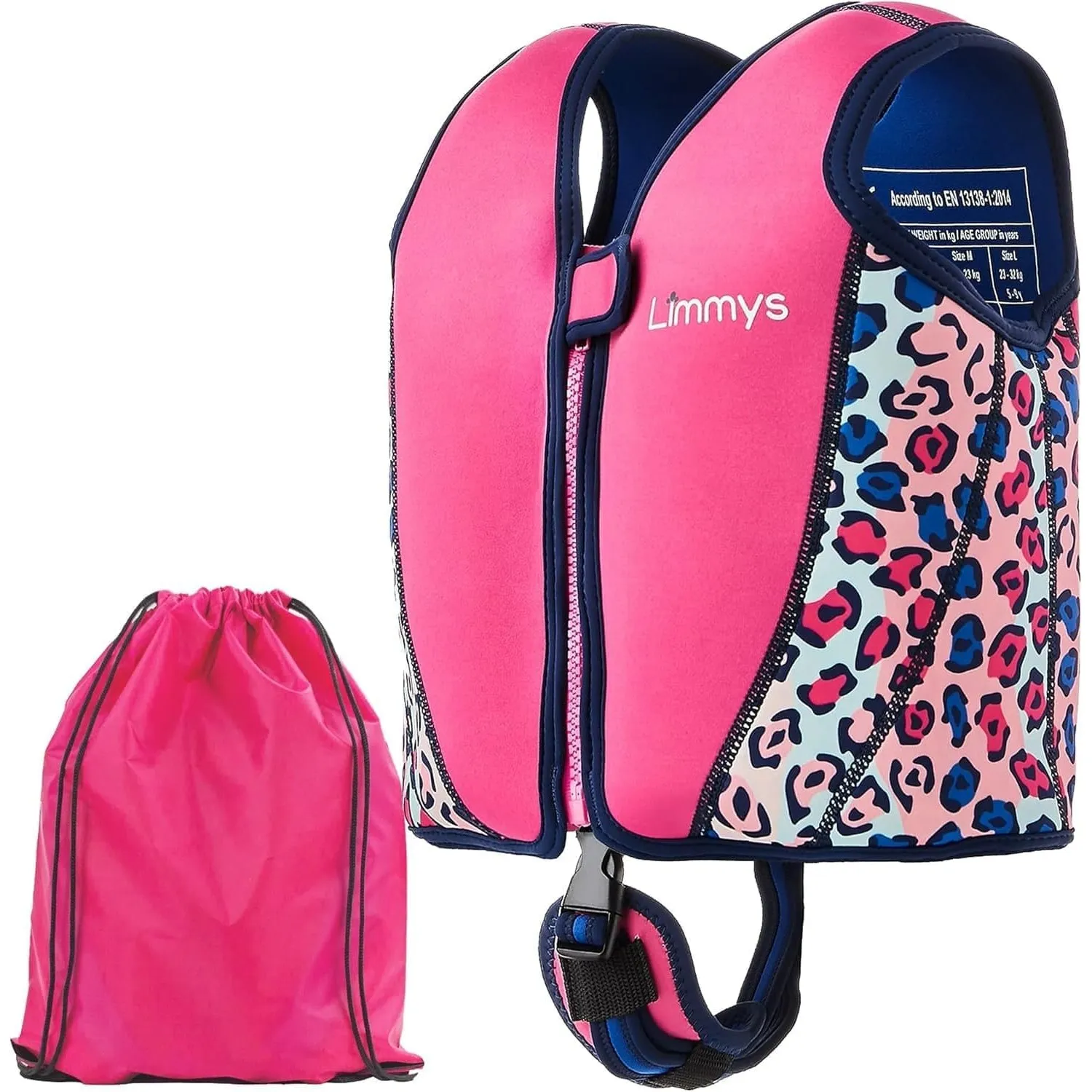 Limmys Neopren Kinderschwimmweste – Verstellbarer Auftrieb | Ganztägiger - Sicheres, langlebiges Design - Von Eltern em…