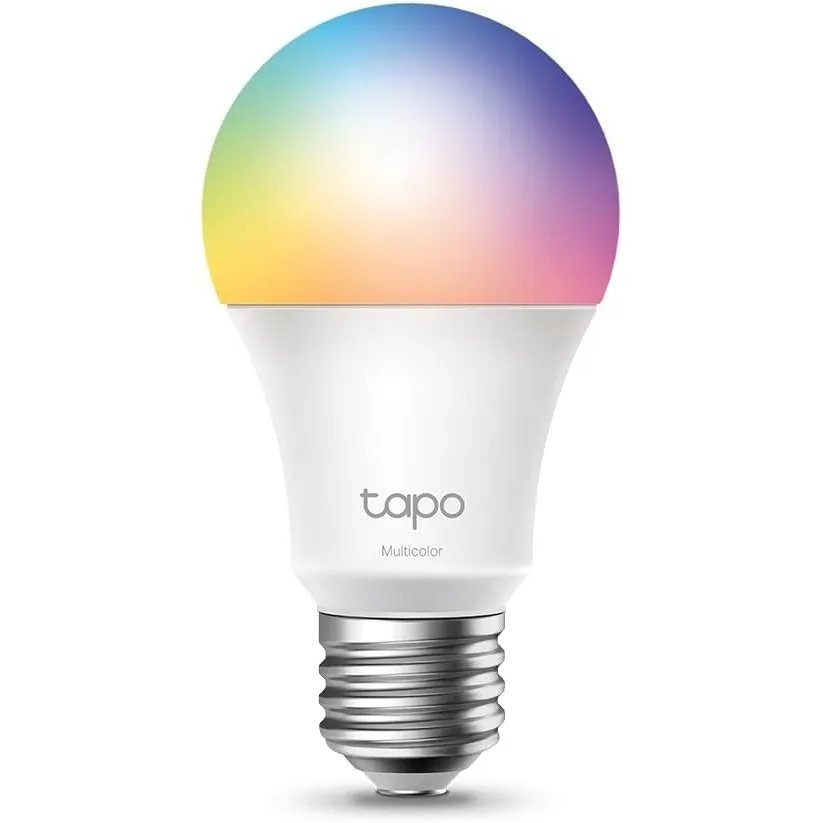 Tapo L530E alexa Lampe E27, Energie sparen, Mehrfarbrige dimmbare smarte WLAN Glühbirne, Smart home alexa zubehör, Ablä…