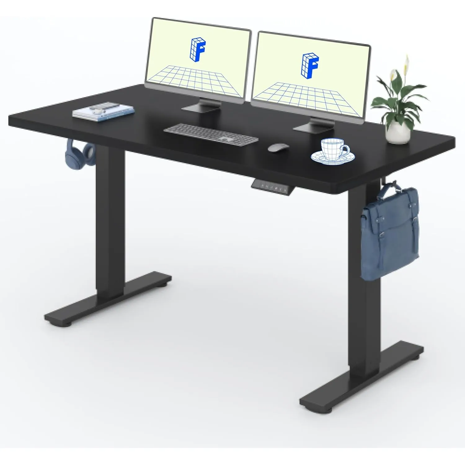 FLEXISPOT Höhenverstellbarer Schreibtisch Basic 140x80cm