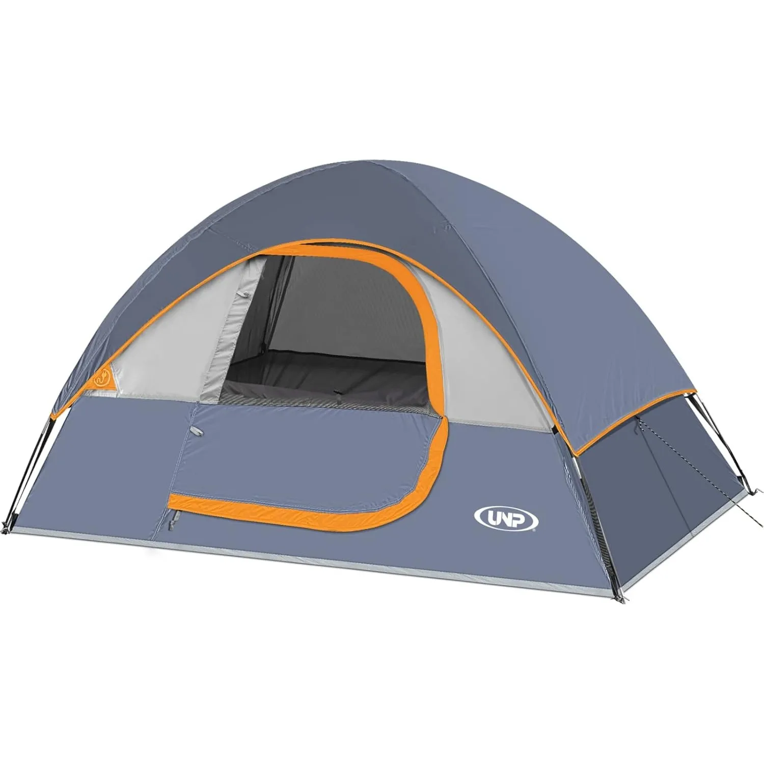UNP Campingzelt 2-3 Personen, Wasserdicht, Winddicht, Mit Regenschutz, Einfach Aufzubauen, Tragbares Kuppelzelt FüR Cam…