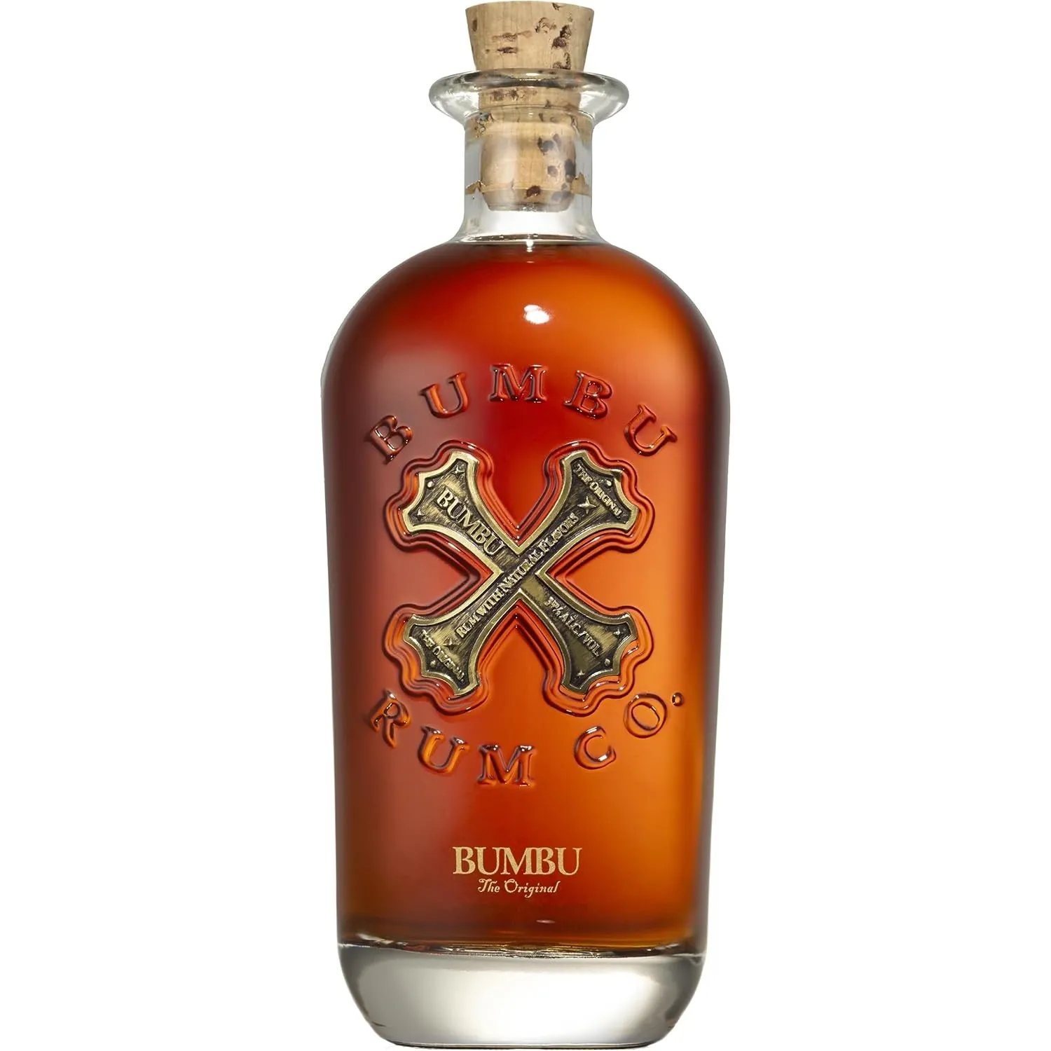 BUMBU The Original, Craft Rum Flavour Spirit, Bourbon-Fass gereift, für Cocktails oder auf Eis, karibischer Rum in der …