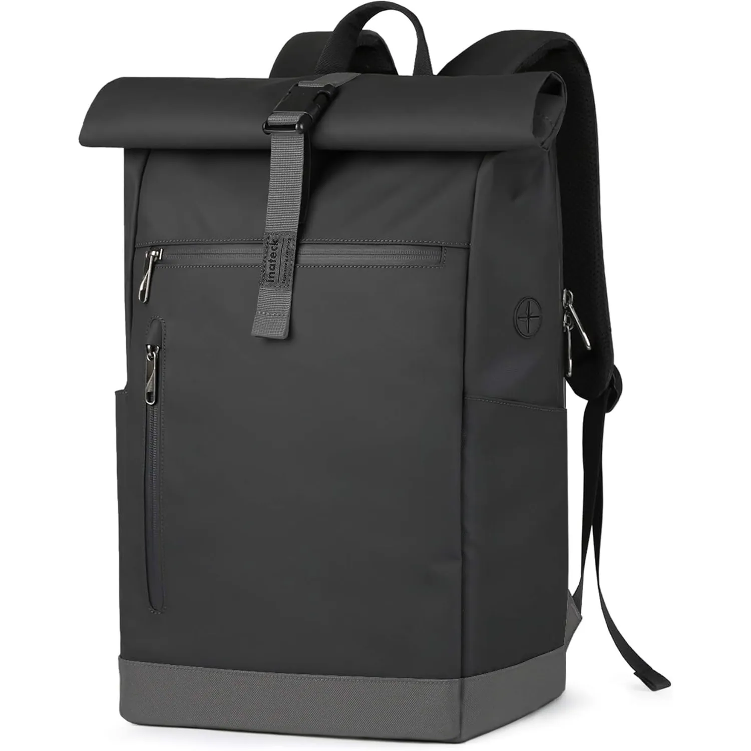 Inateck Erweiterbarer RollTop Rucksack 25-30L Fahrradrucksack Schulrucksack | Stylische Tagesrucksack Herren Damen für …