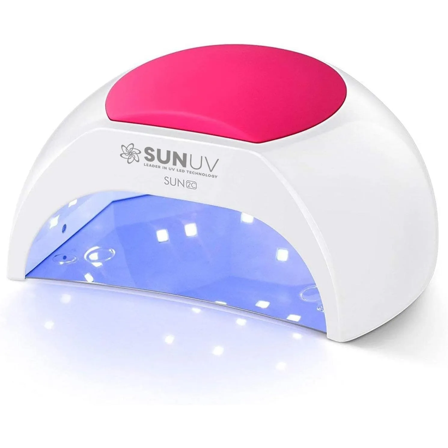SUNUV SUN2C Nageltrockner UV LED Nagellampe für Gelnägel, 10, 30, 60, 90s Timer, Automatischer Infrarotsensor, Geeignet…