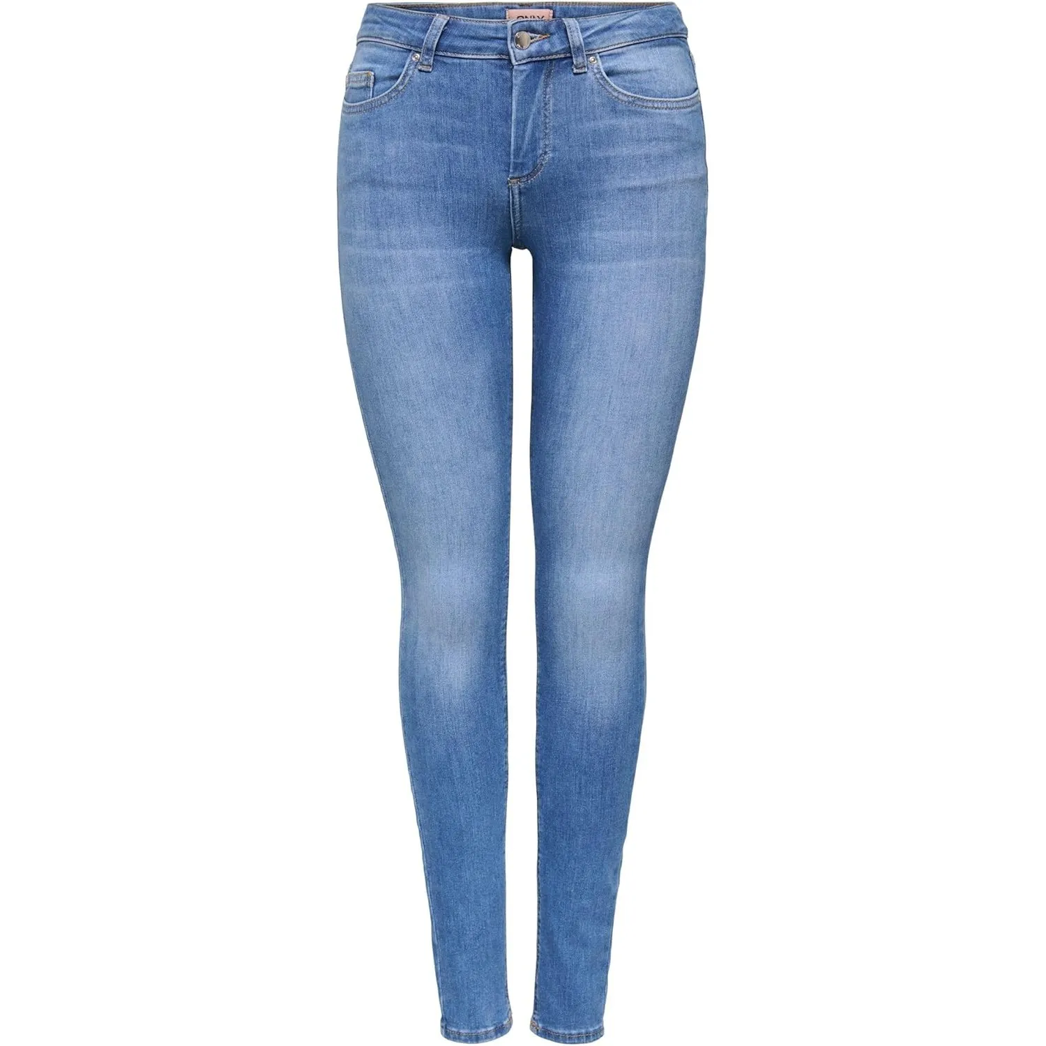 ONLY Female Skinny Jeans ONLBLUSH Mittlere Taille Skinny Fit Knöchellang Jeans
