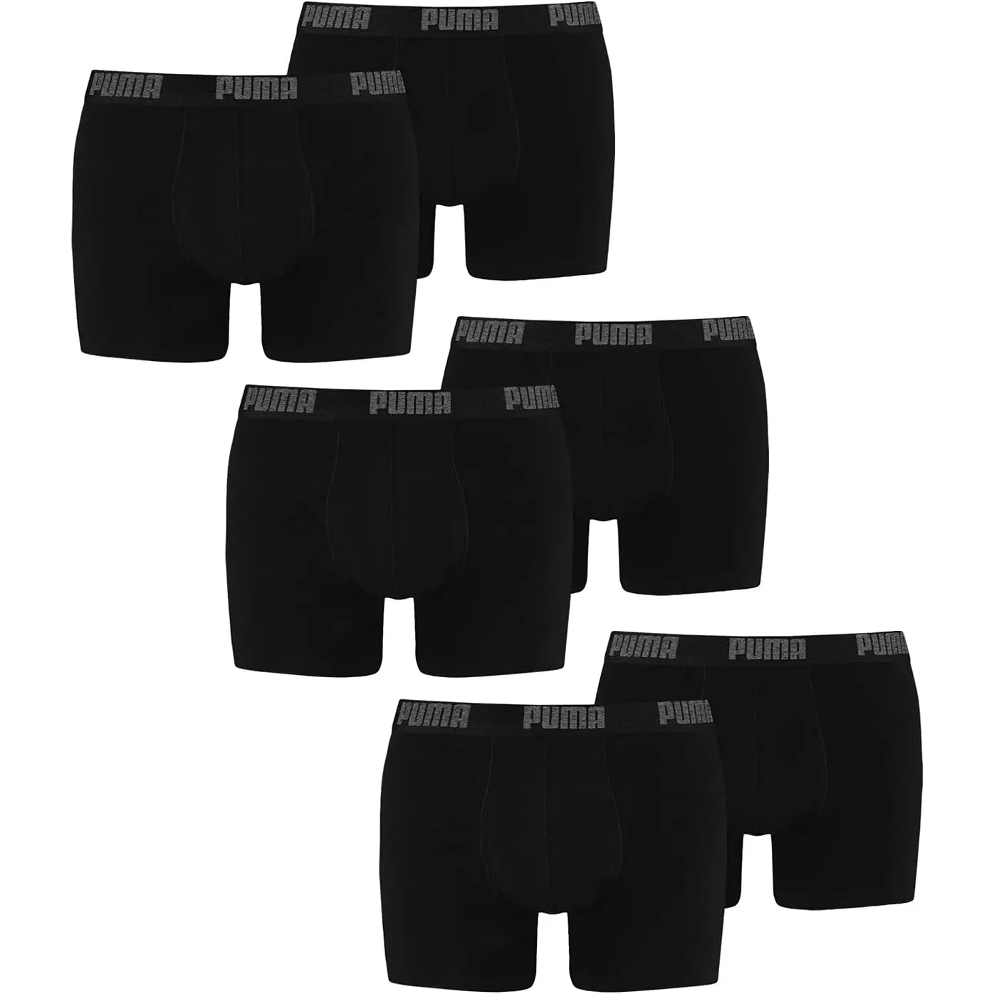 PUMA Boxer Boxershorts Men Herren Everyday Unterhose Unterwäsche 6er Pack