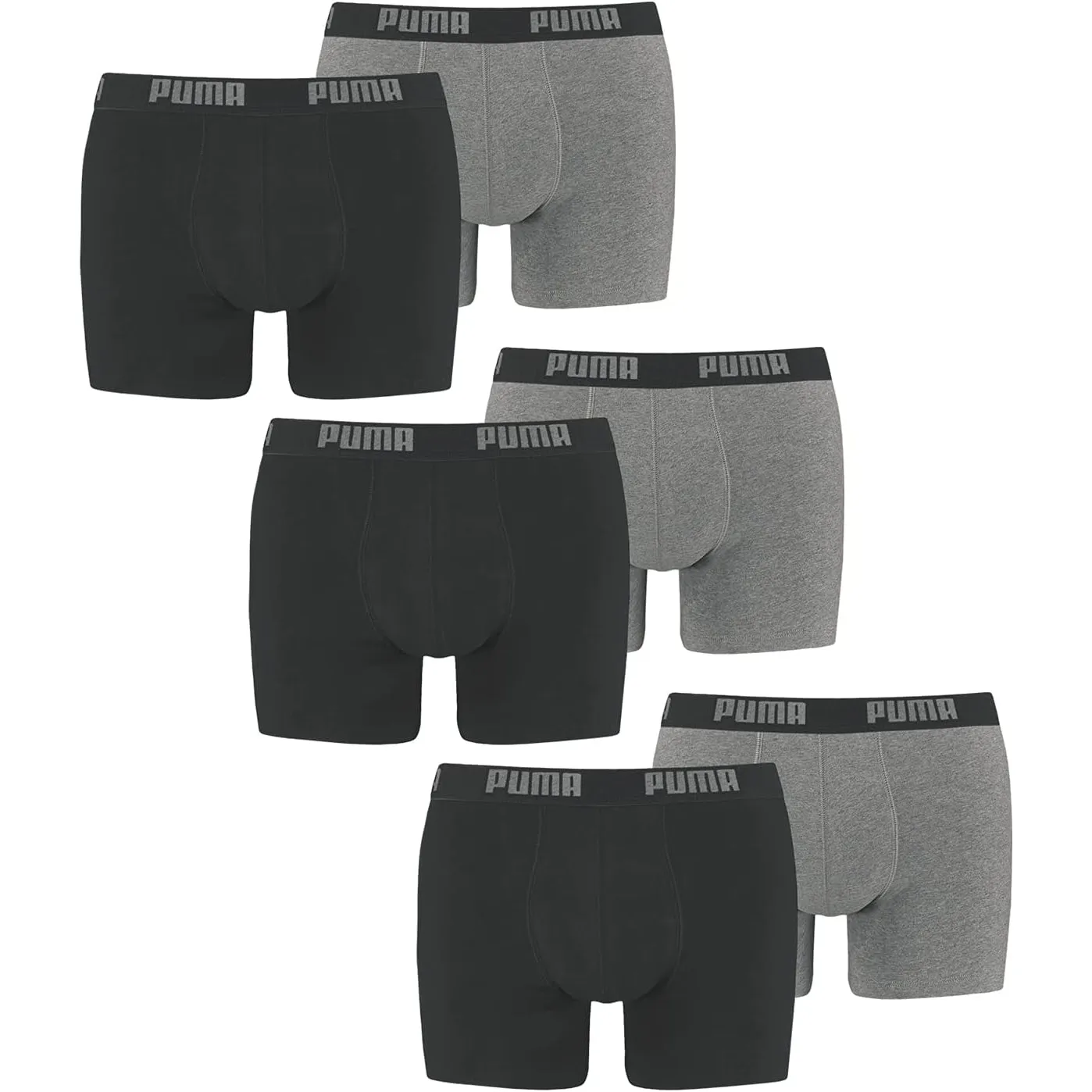PUMA Boxer Boxershorts Men Herren Everyday Unterhose Unterwäsche 6er Pack
