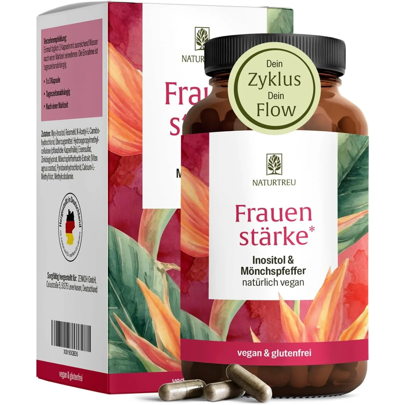 NATURTREU® Myo Inositol & Mönchspfeffer hochdosiert