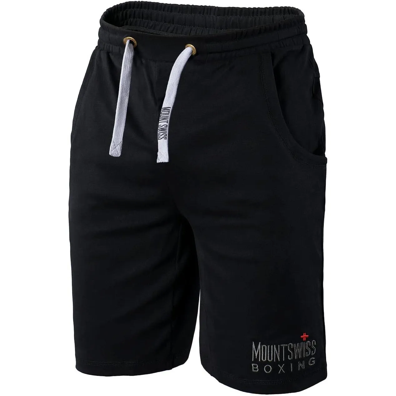 Mount Swiss Herren Shorts bis 8XL 100% Baumwolle große Größen Kurze Freizeithose Sporthose Sommerhose elastischer Bund …