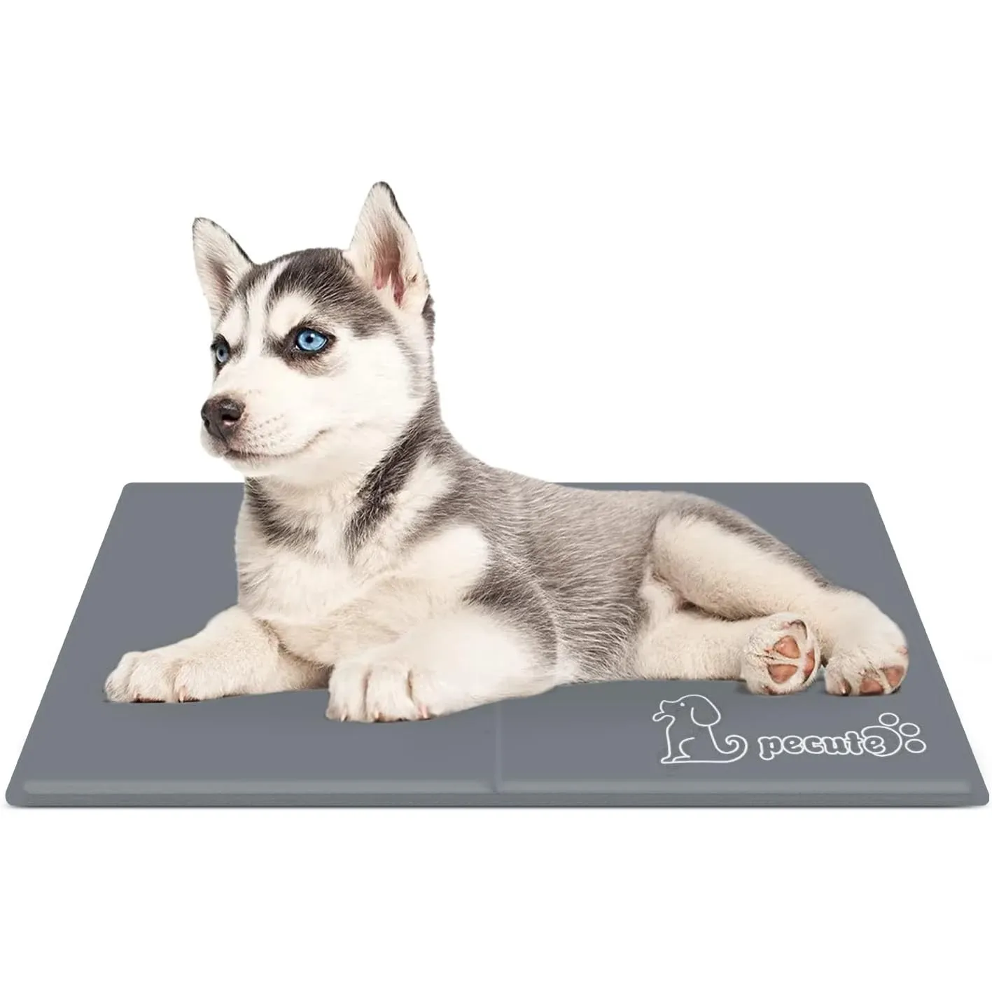 pecute Kühlmatte für Hunde | S 50 x 40 cm, Kühlmatte für Hunde | bleibt länger kalt, Frischematte für Hunde und Katzen …
