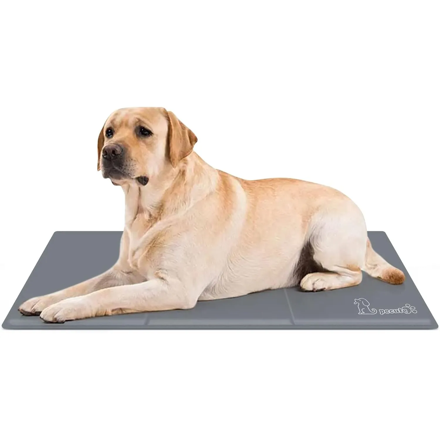 pecute Kühlmatte für Hunde L 90 x 50 cm, Kühlmatte für Hunde bleibt länger kalt, Frischematte für Hunde und Katzen lang…