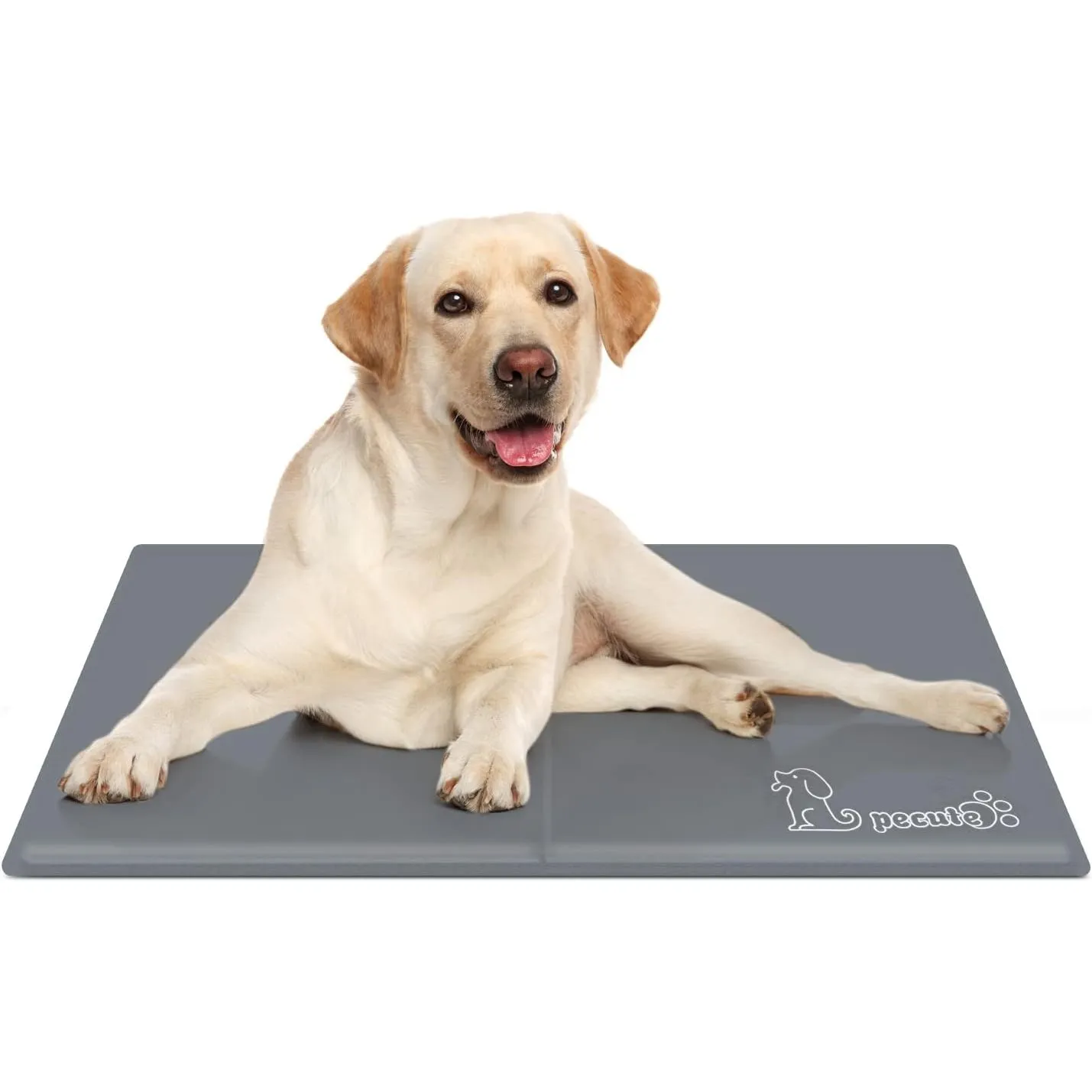pecute Kühlmatte für Hunde M 65 x 50 cm, Kühlmatte für Hunde bleibt länger kalt, Frischematte für Hunde und Katzen lang…