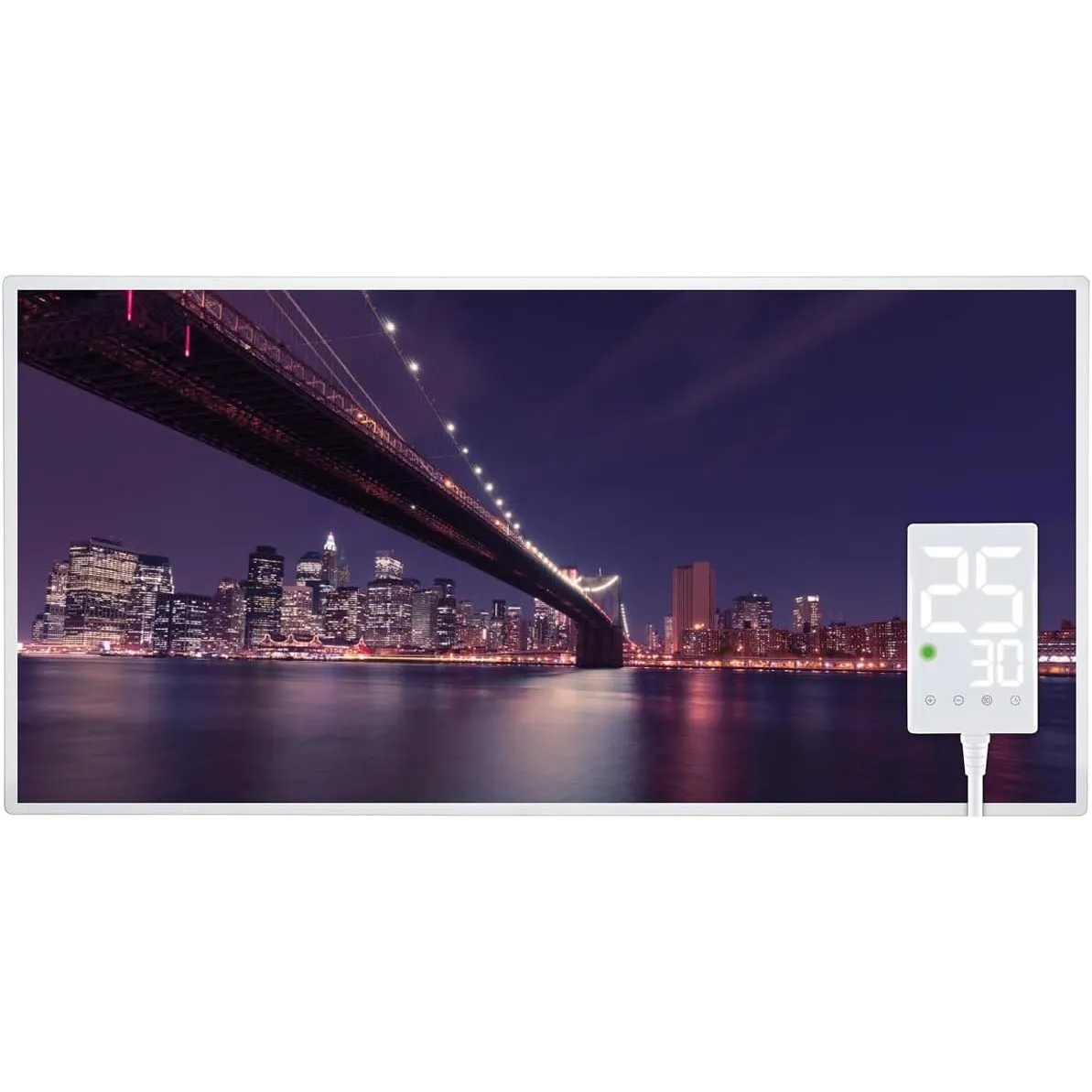 Heidenfeld Infrarotheizung HF-HP105 (1000 Watt, Brooklyn Bridge)