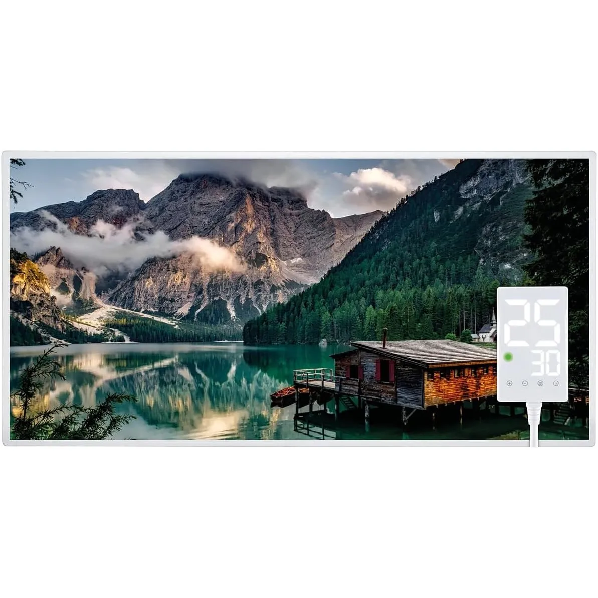 Heidenfeld Infrarotheizung HF-HP105 (1000 Watt, Bergsee)