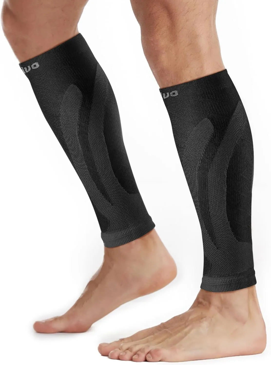 CAMBIVO 2 Paar Wadenbandage, Kompressionsstrümpfe Damen Herren, Stützstrümpfe, Compression Socks, Kompressionssocken, W…