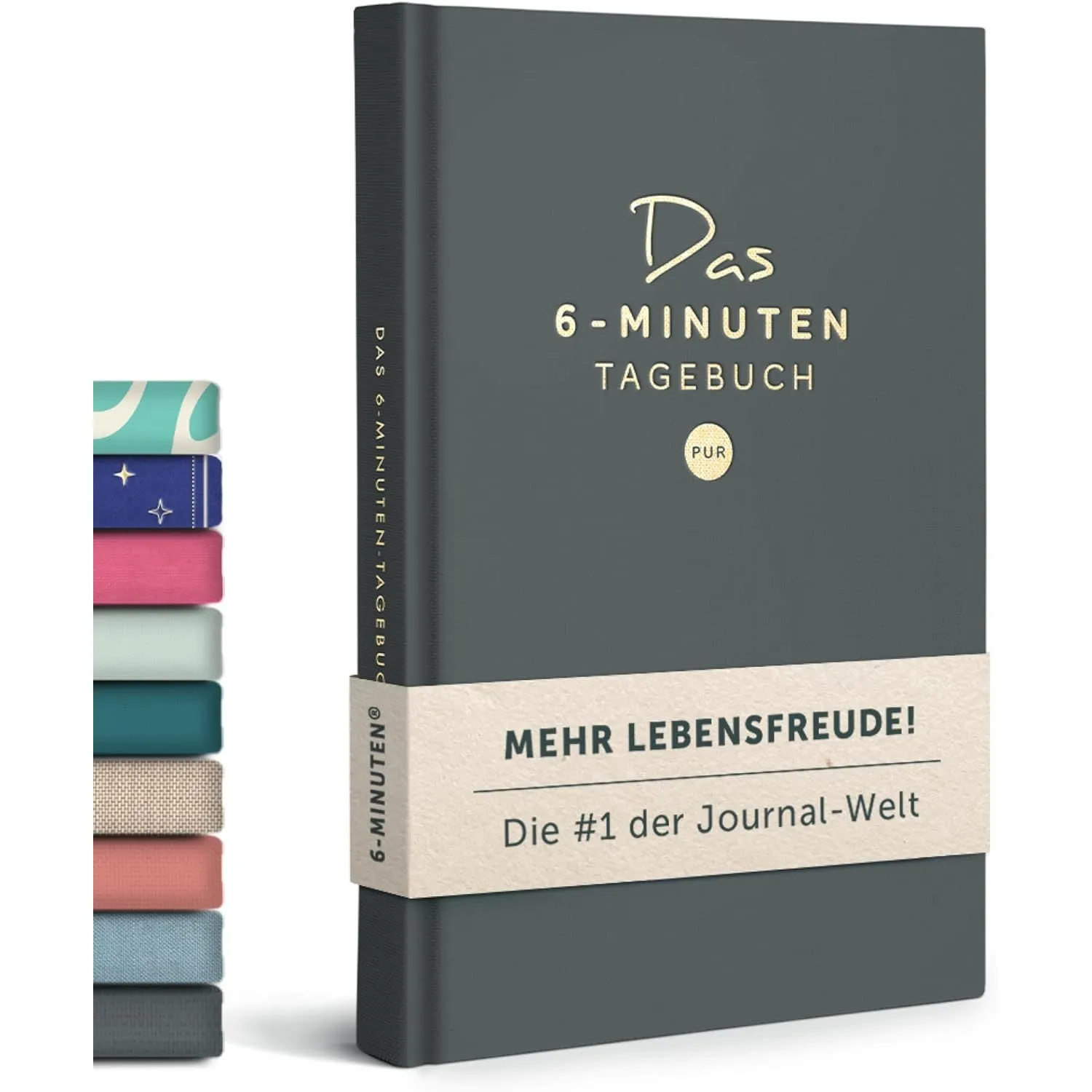 6-Minuten® Tagebuch für Erwachsene 2026 (Das Original) – Mehr Achtsamkeit, Resilienz & Selbstliebe – Dankbarkeitstagebu…