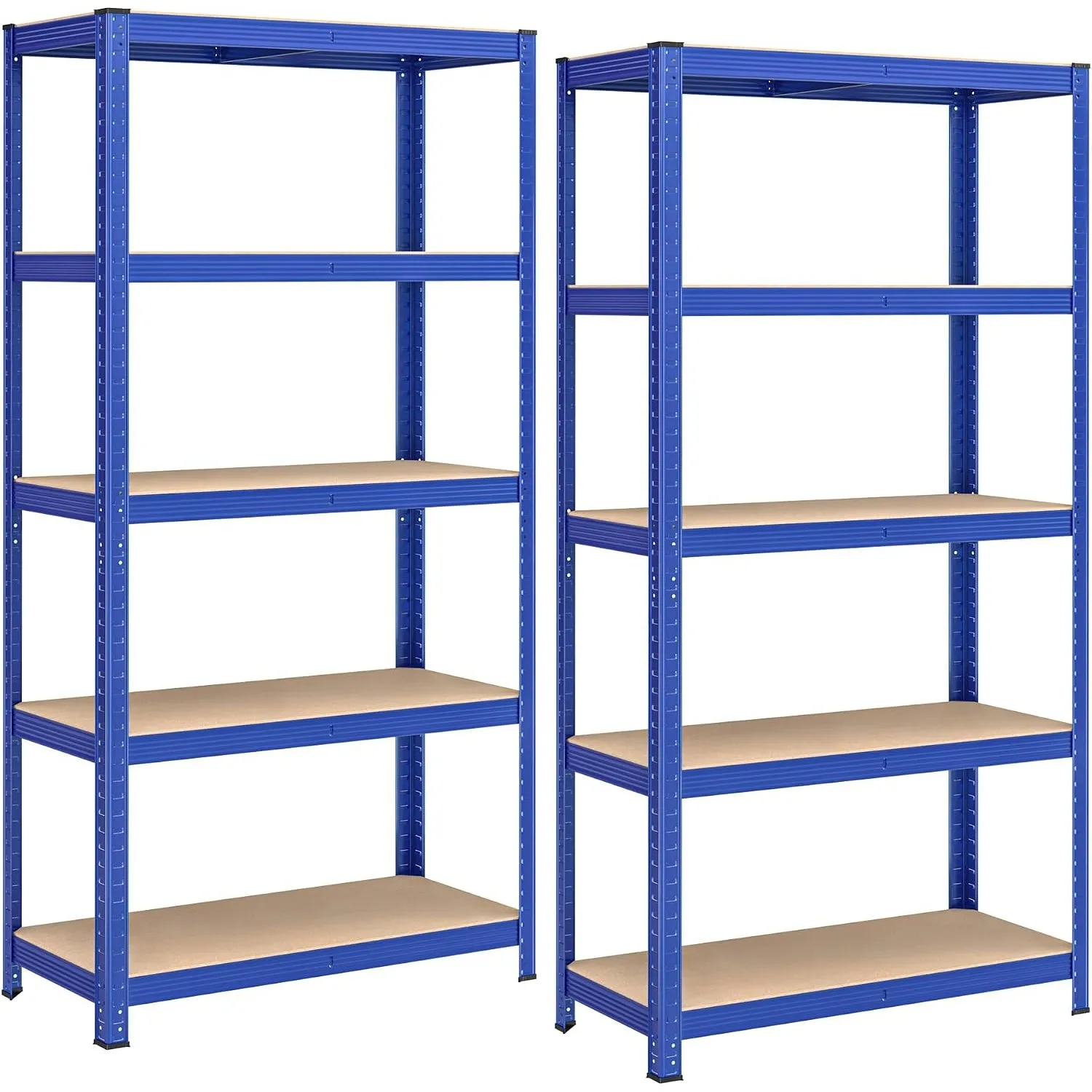 SONGMICS Schwerlastregal, 2er Set, 90 x 40 x 180 cm