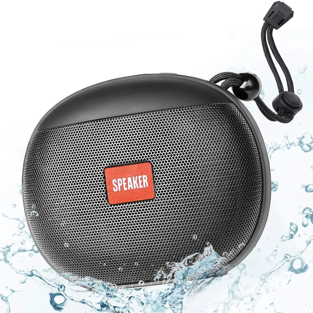 SENXINGYAN Bluetooth Lautsprecher, IPX6 Tragbarer Musikbox 360° HD-Stereo, Soundbox Mini Bluetooth Lautsprecher mit FM-…