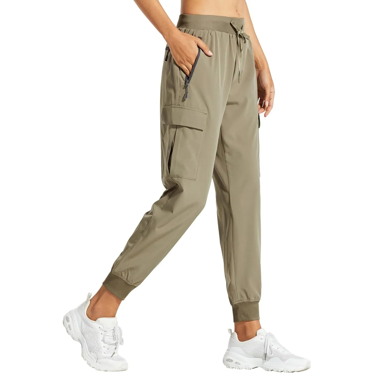 Libin Damen Cargohose Jogginghose Leichter Trekkinghose Wanderhose Wasserdicht Outdoorhose Schnelltrocken Sportlich Fre…